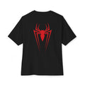 Spider Emblem Boxy Tee — Red Spider Logo Oversized T-Shirt