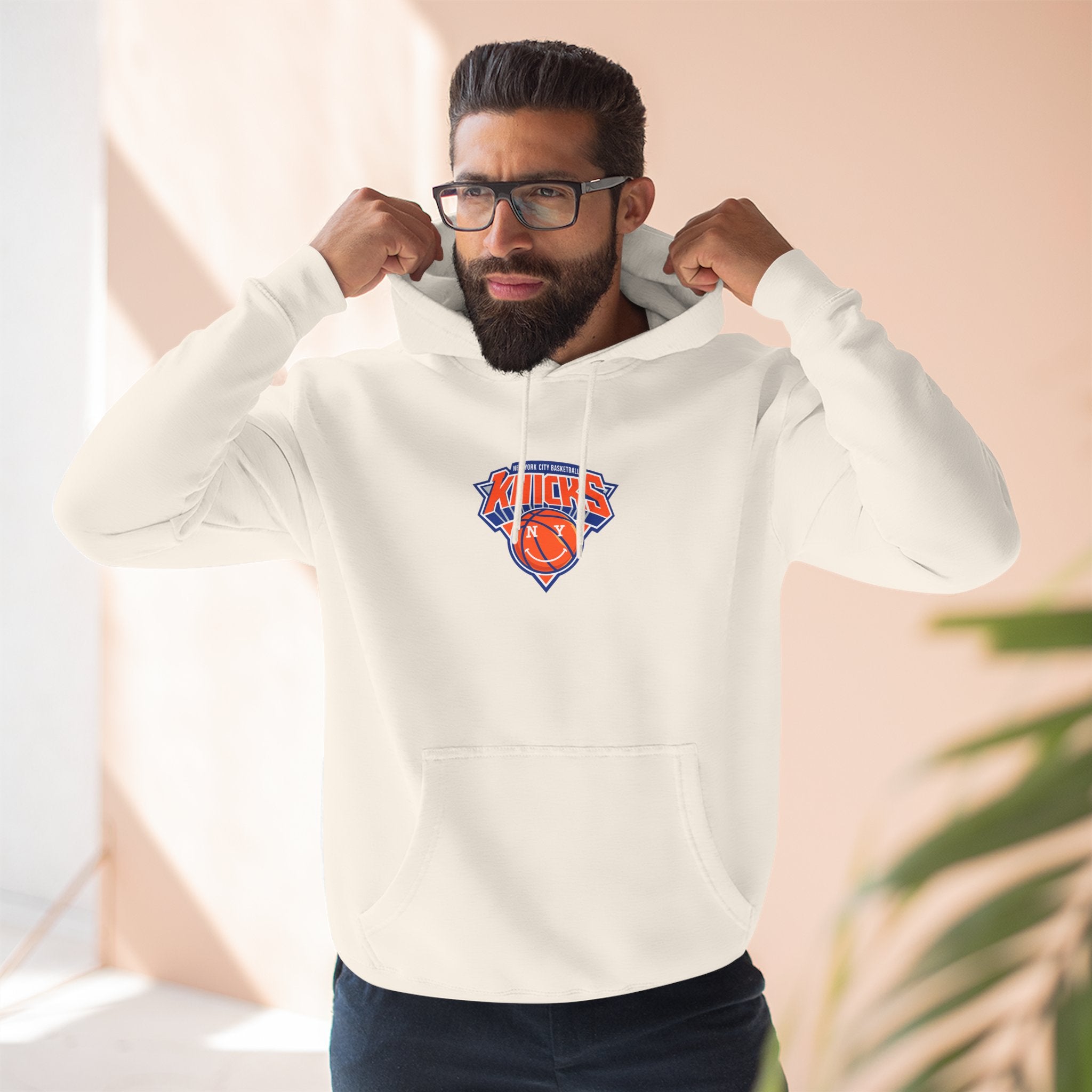 Knicks-Inspired 'Anunoby 8' Basketball Hoodie