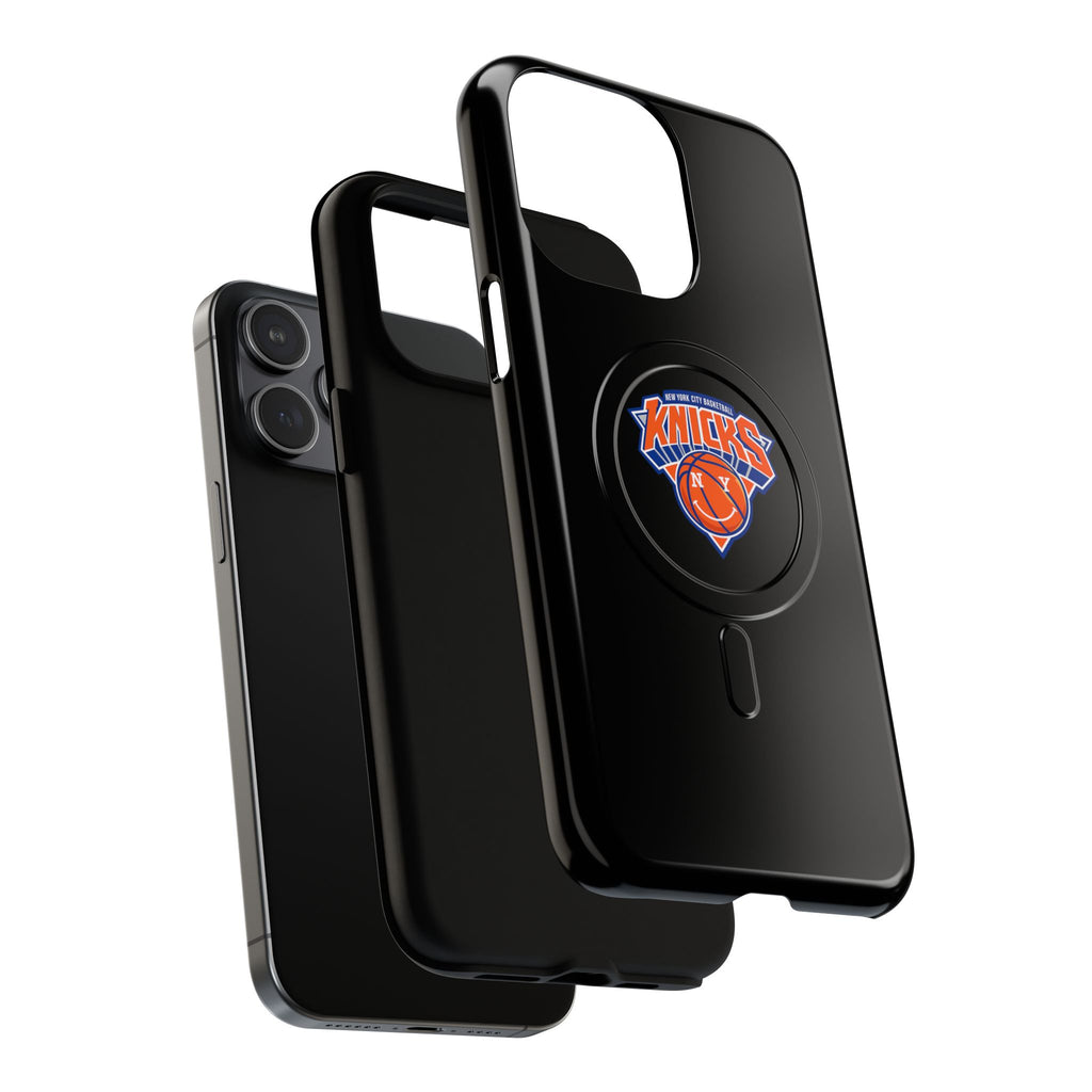 New York Knicks Tough Magnetic Phone Case — Magnetic Shockproof Phone Case with Knicks Logo