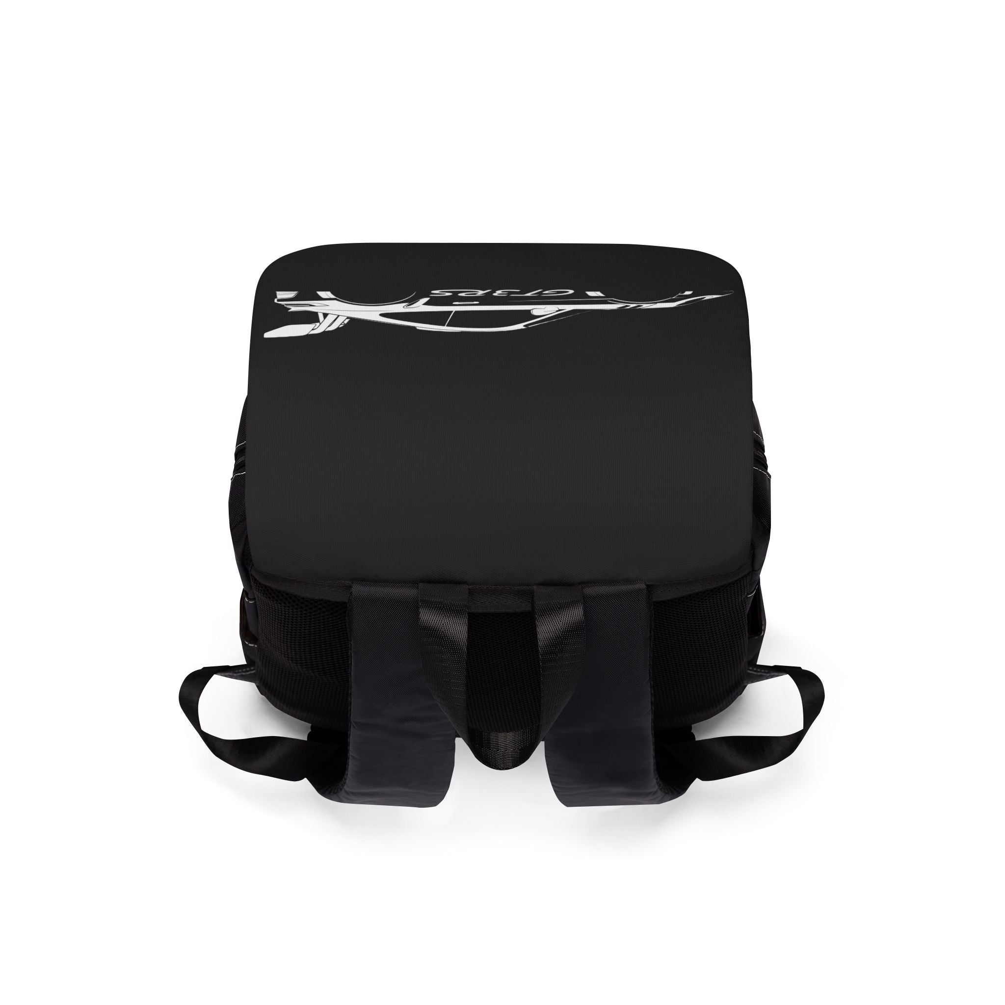 Sports Car Silhouette Backpack