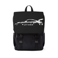 Sports Car Silhouette Backpack