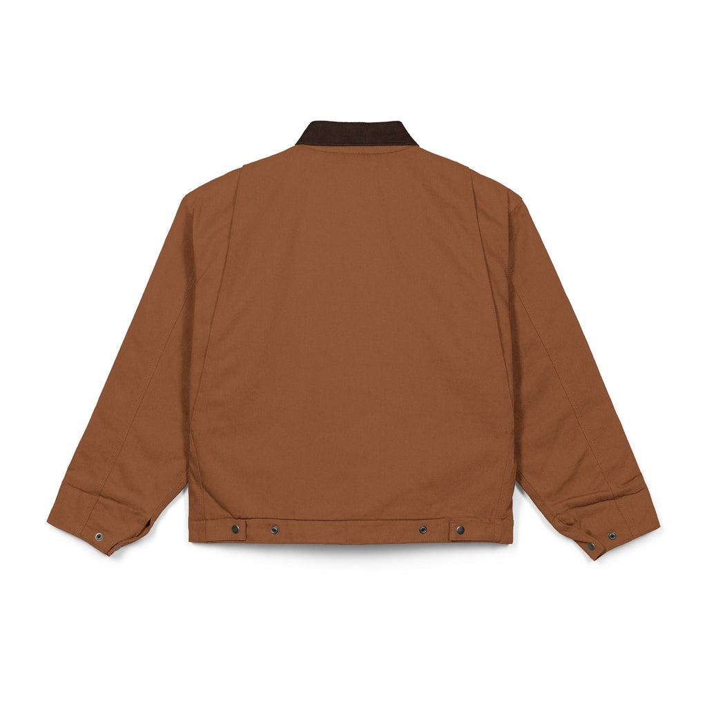 Work Jacket - Black Duck Cloth Jacket with Subtle 'CRT' Script Logo