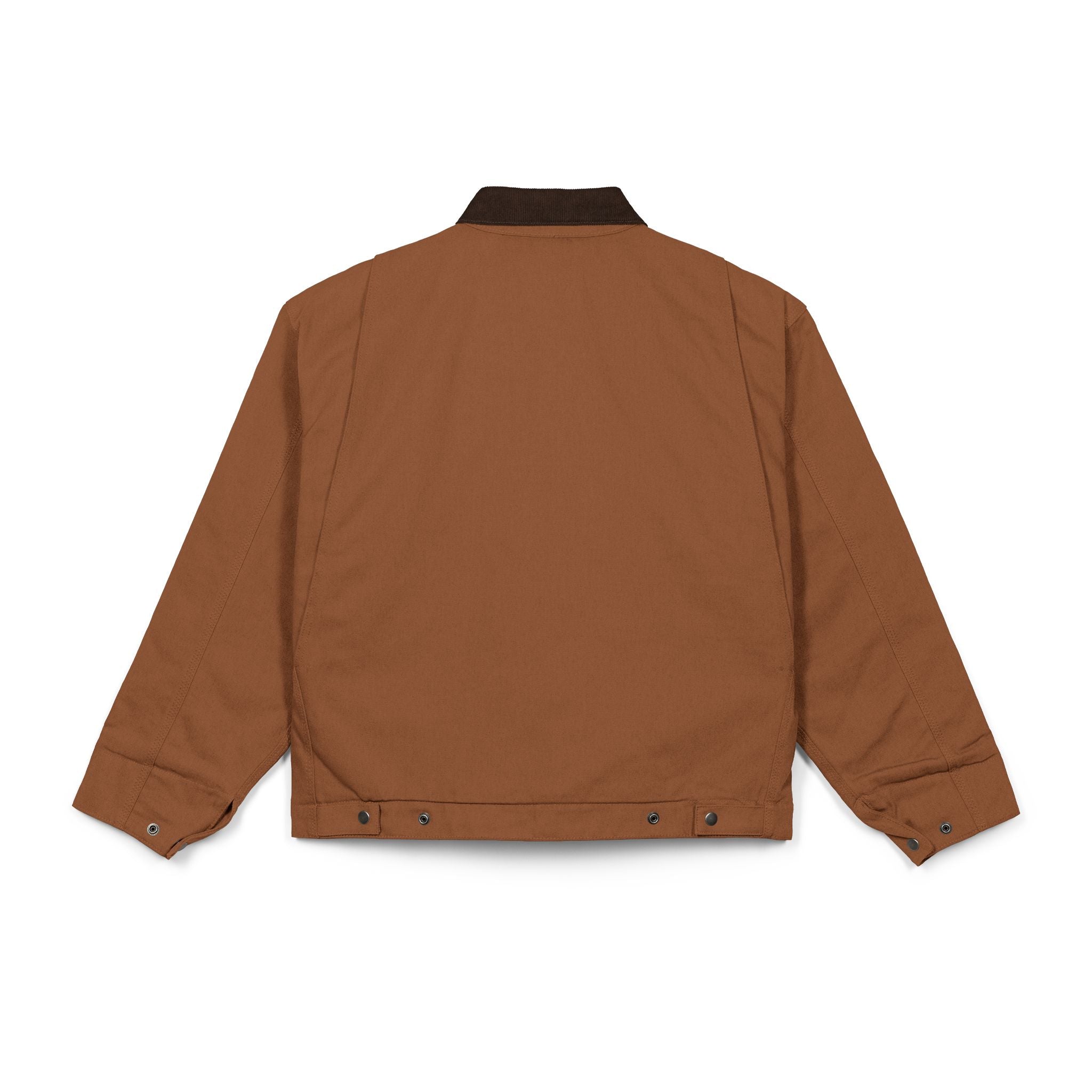 Work Jacket - Black Duck Cloth Jacket with Subtle 'CRT' Script Logo