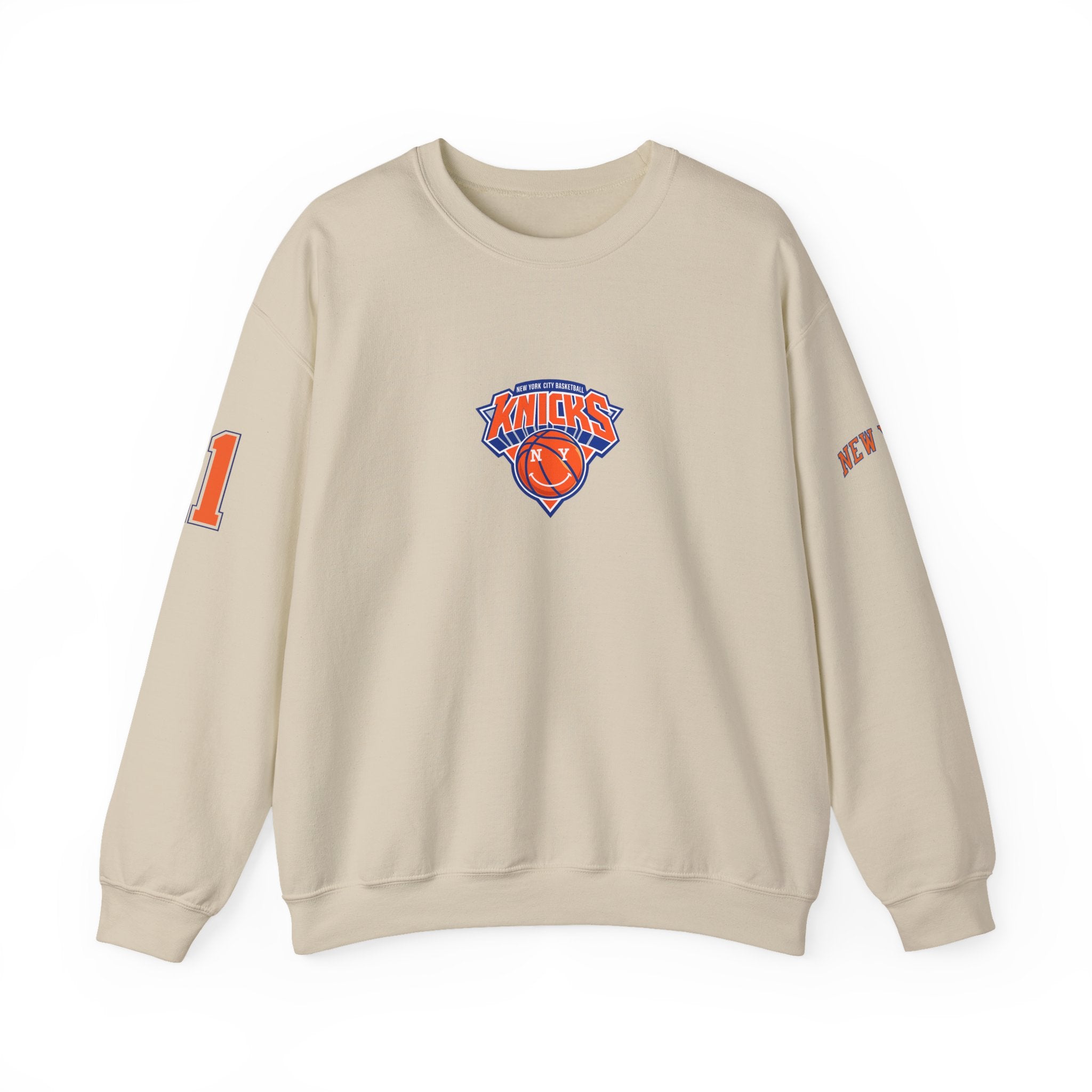 Knicks Brunson #11 Crewneck Sweatshirt — New York Basketball Pullover