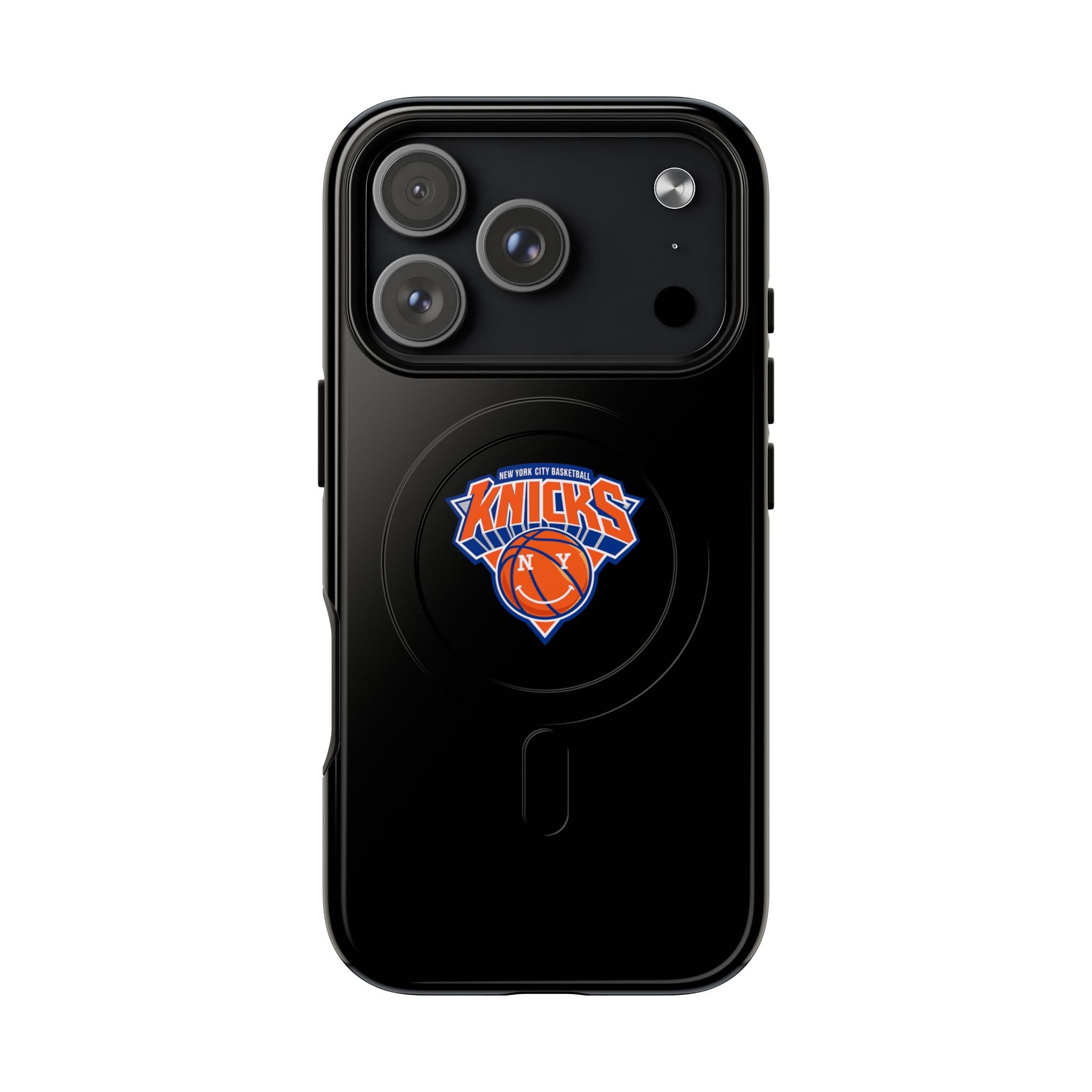 New York Knicks Tough Magnetic Phone Case — Magnetic Shockproof Phone Case with Knicks Logo