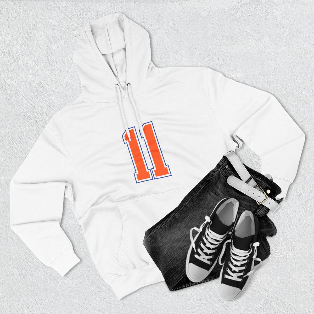 New York Graphic Basketball Fleece Hoodie