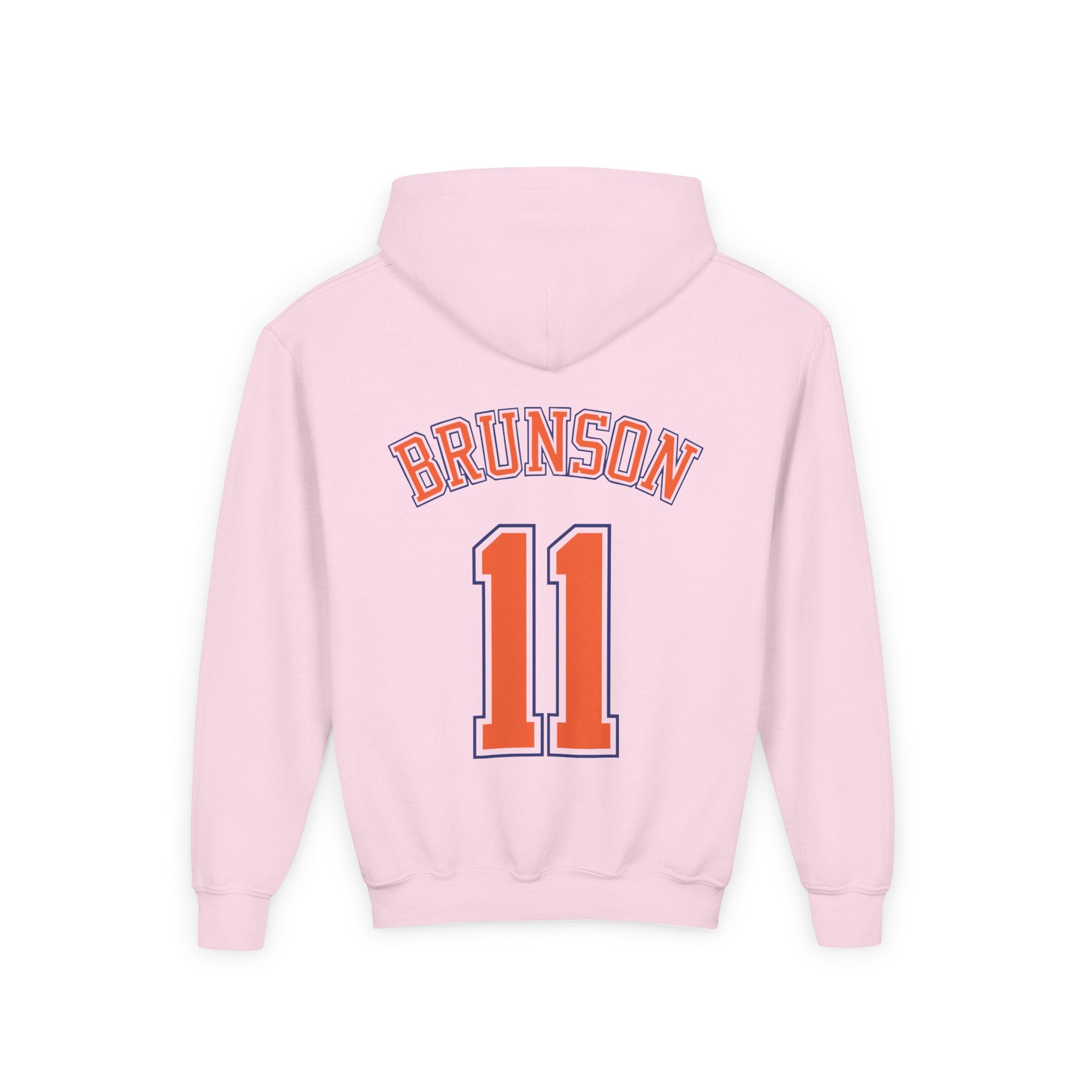 Youth Knicks 'Brunson 11' Basketball Hoodie - Team Logo Youth Sweatshirt