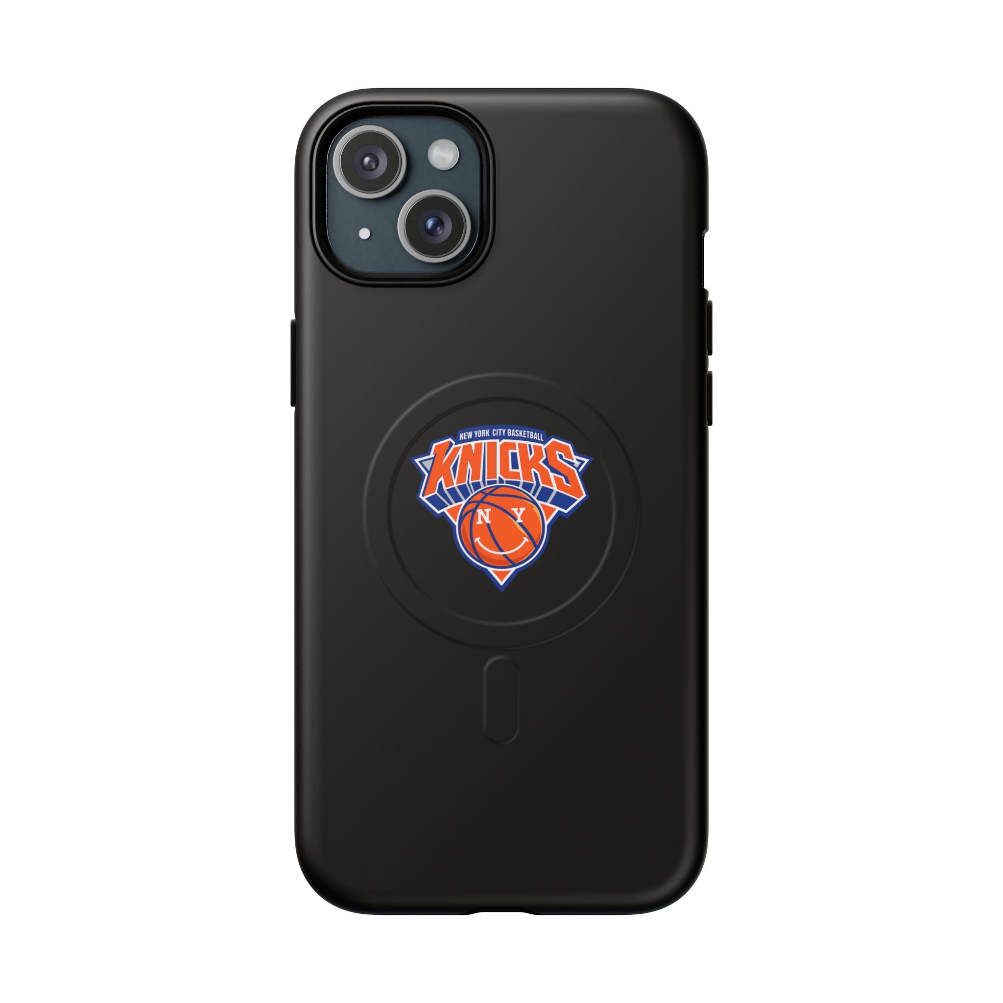 New York Knicks Tough Magnetic Phone Case — Magnetic Shockproof Phone Case with Knicks Logo