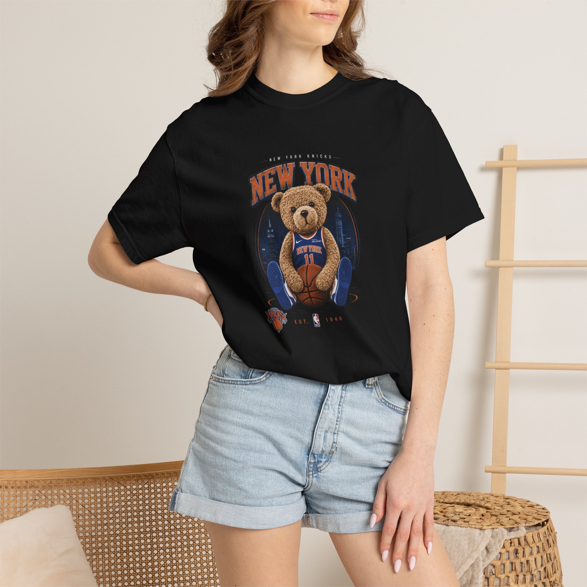 Knicks Teddy & Players Graphic T-Shirt