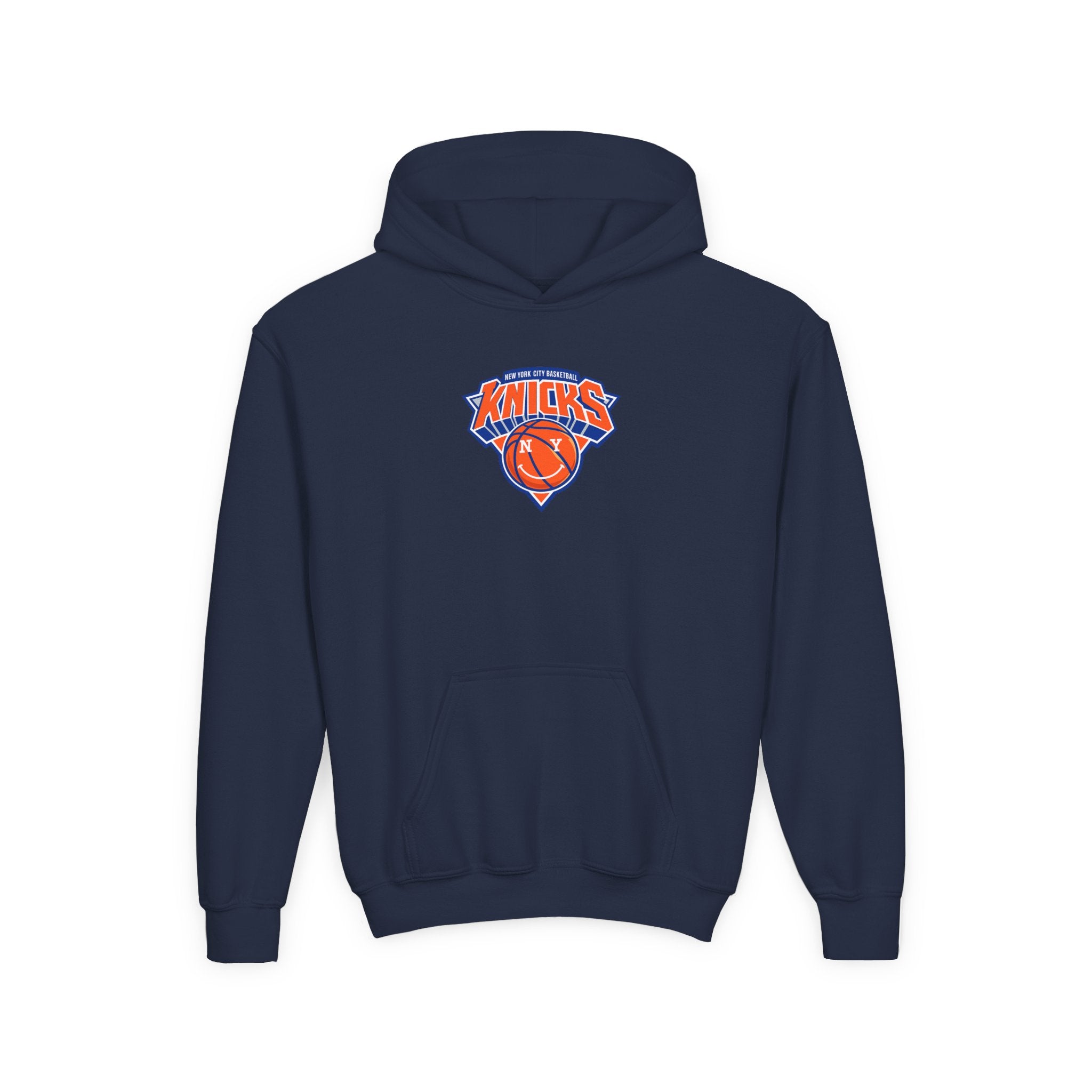 Youth Knicks Basketball Hoodie — 'TOWNS 32' Front Logo & Back Jersey Design