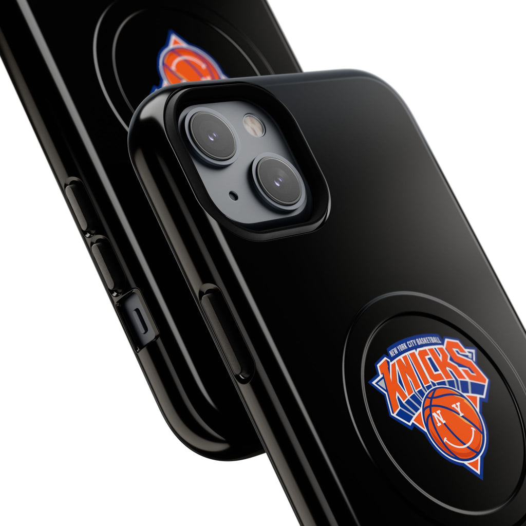 New York Knicks Tough Magnetic Phone Case — Magnetic Shockproof Phone Case with Knicks Logo