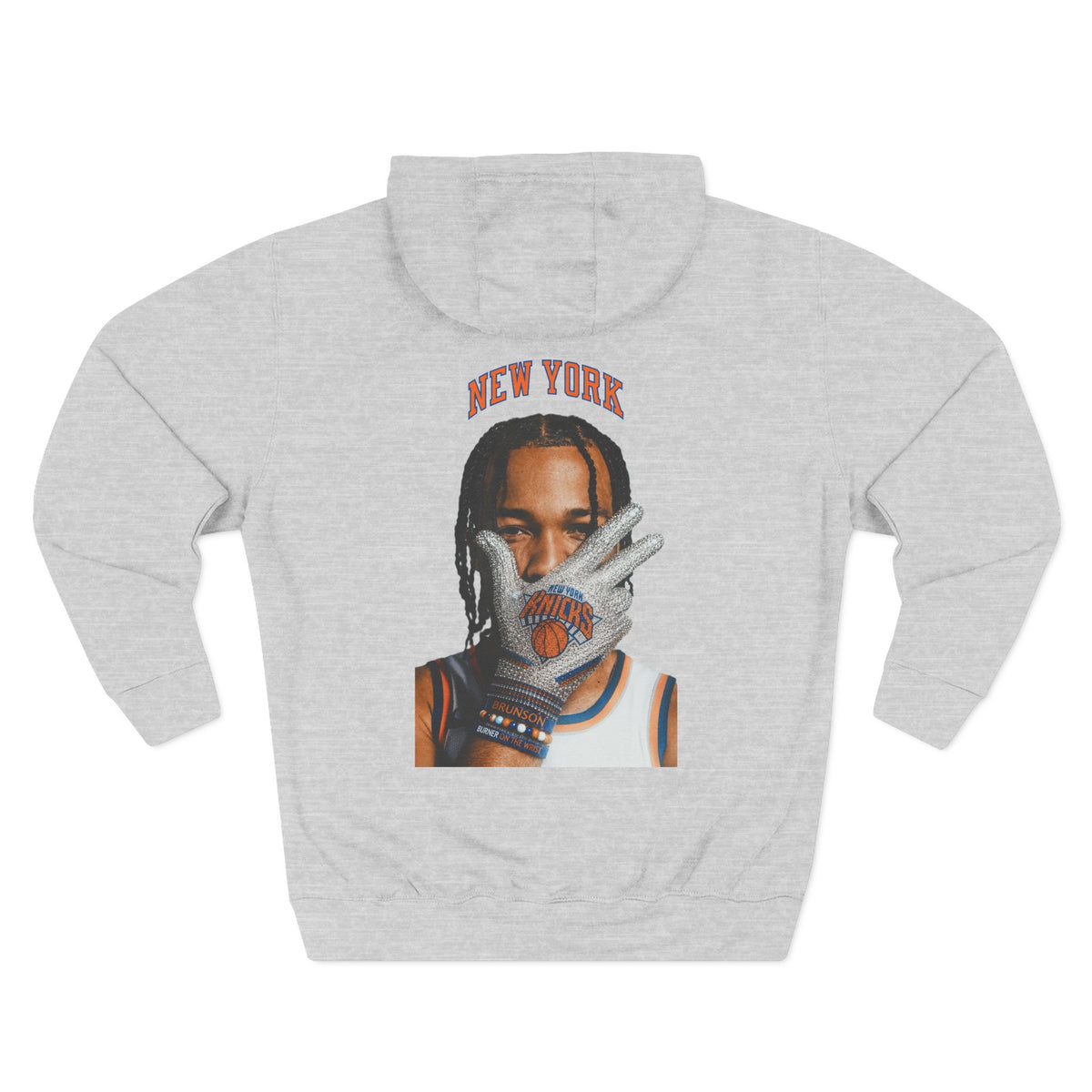 New York Graphic Basketball Fleece Hoodie
