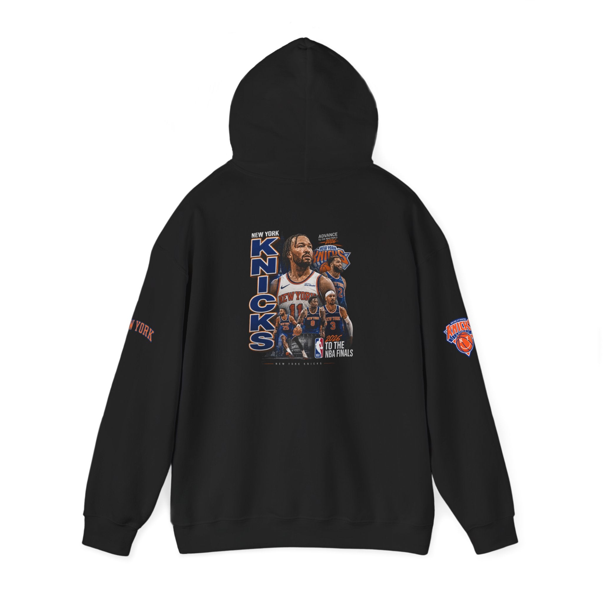 New York Knicks Teddy Bear Graphic Hoodie – NBA Fan Pullover