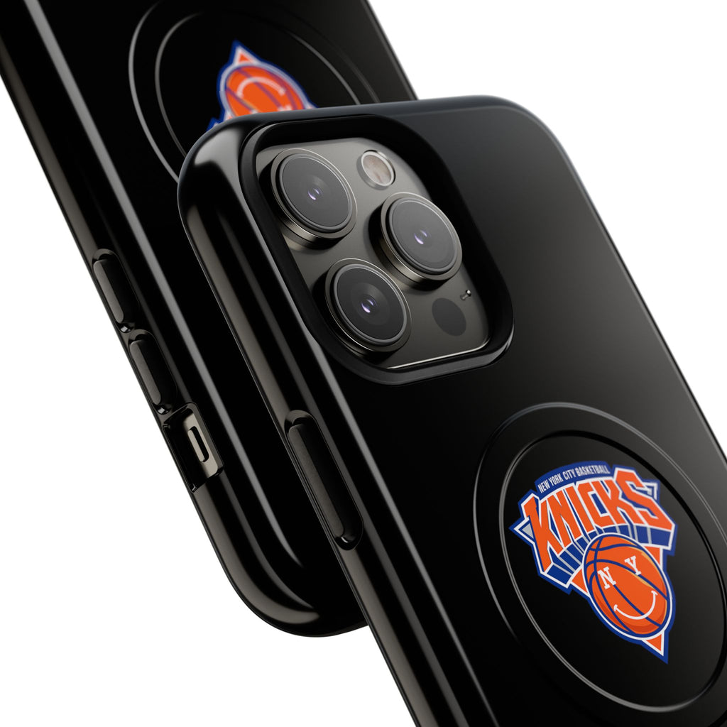 New York Knicks Tough Magnetic Phone Case — Magnetic Shockproof Phone Case with Knicks Logo