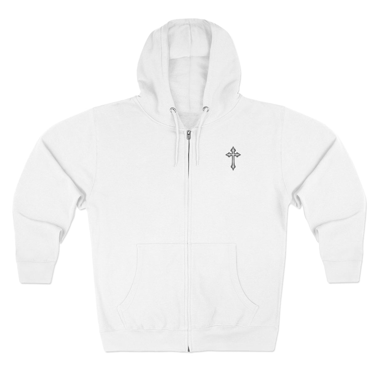 Cross Zip Hoodie