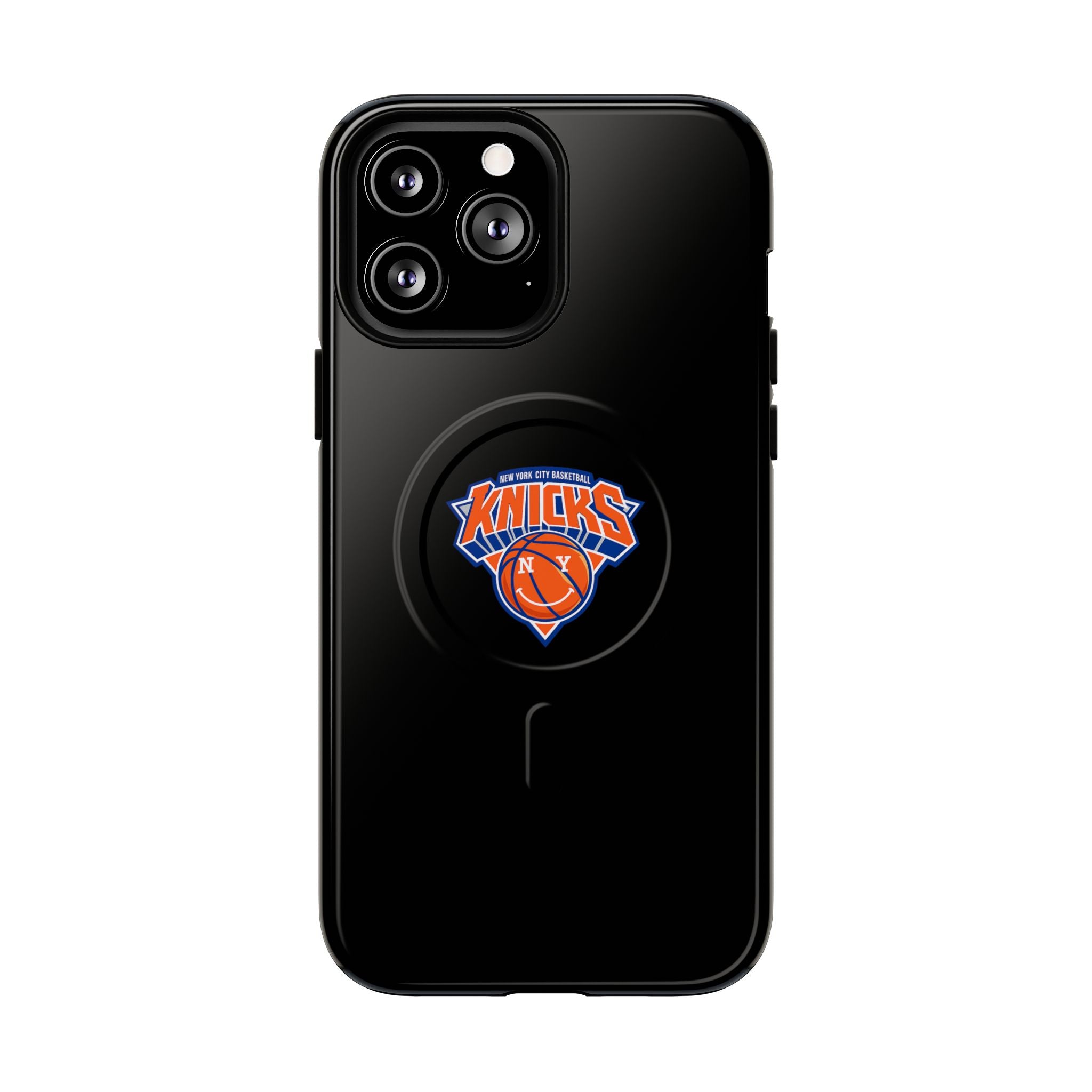 New York Knicks Tough Magnetic Phone Case — Magnetic Shockproof Phone Case with Knicks Logo