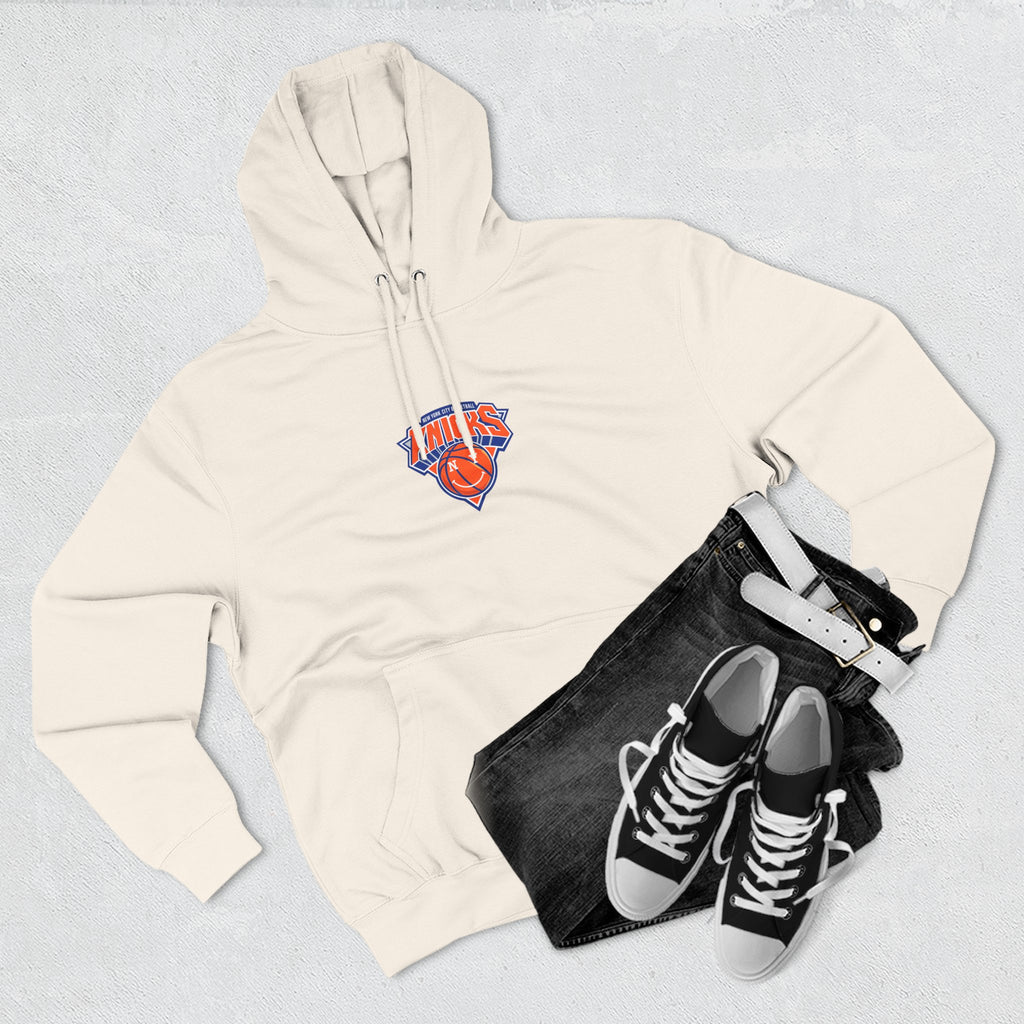 Knicks Basketball Hoodie — 'Towns 32' Team Logo Fleece Pullover