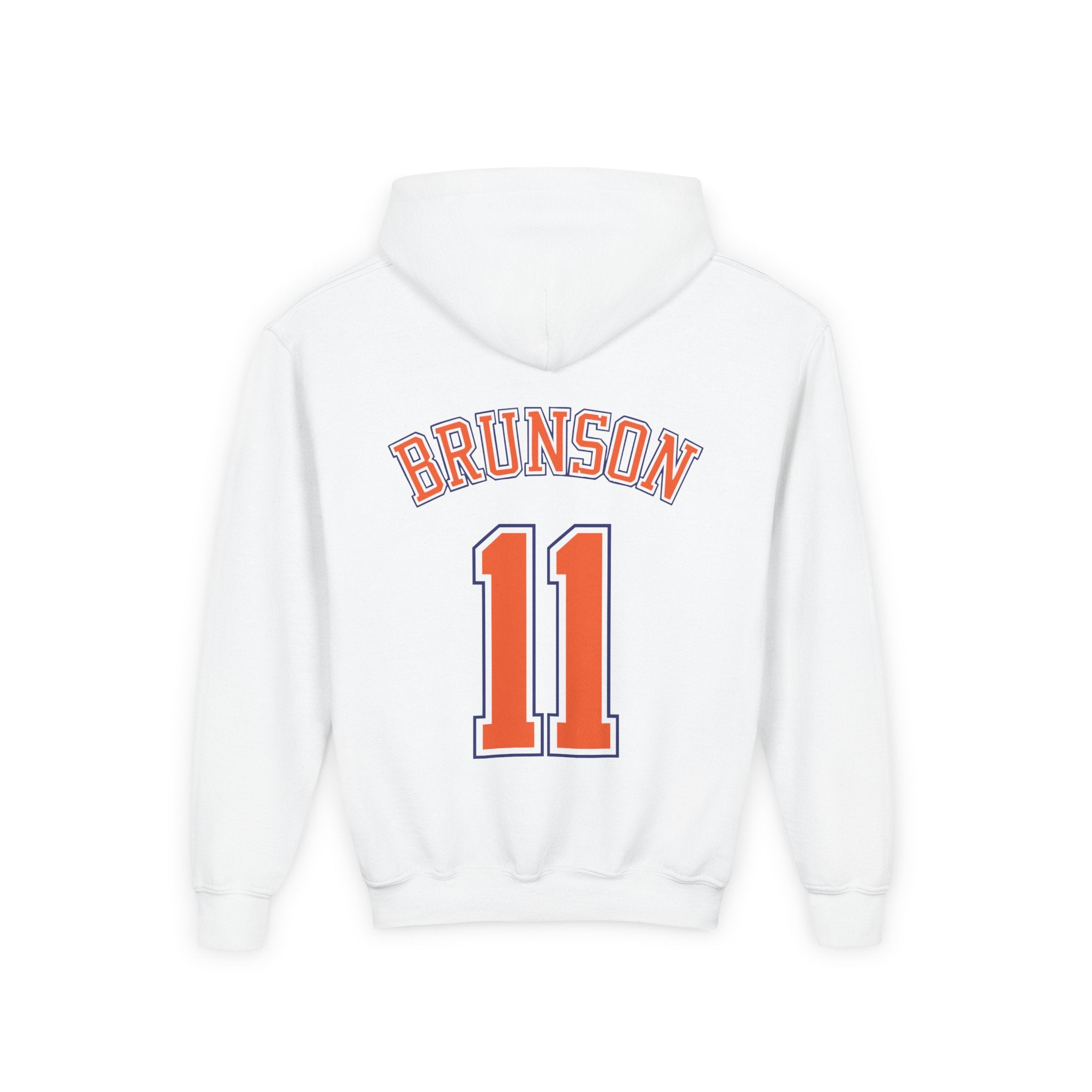 Youth Knicks 'Brunson 11' Basketball Hoodie - Team Logo Youth Sweatshirt