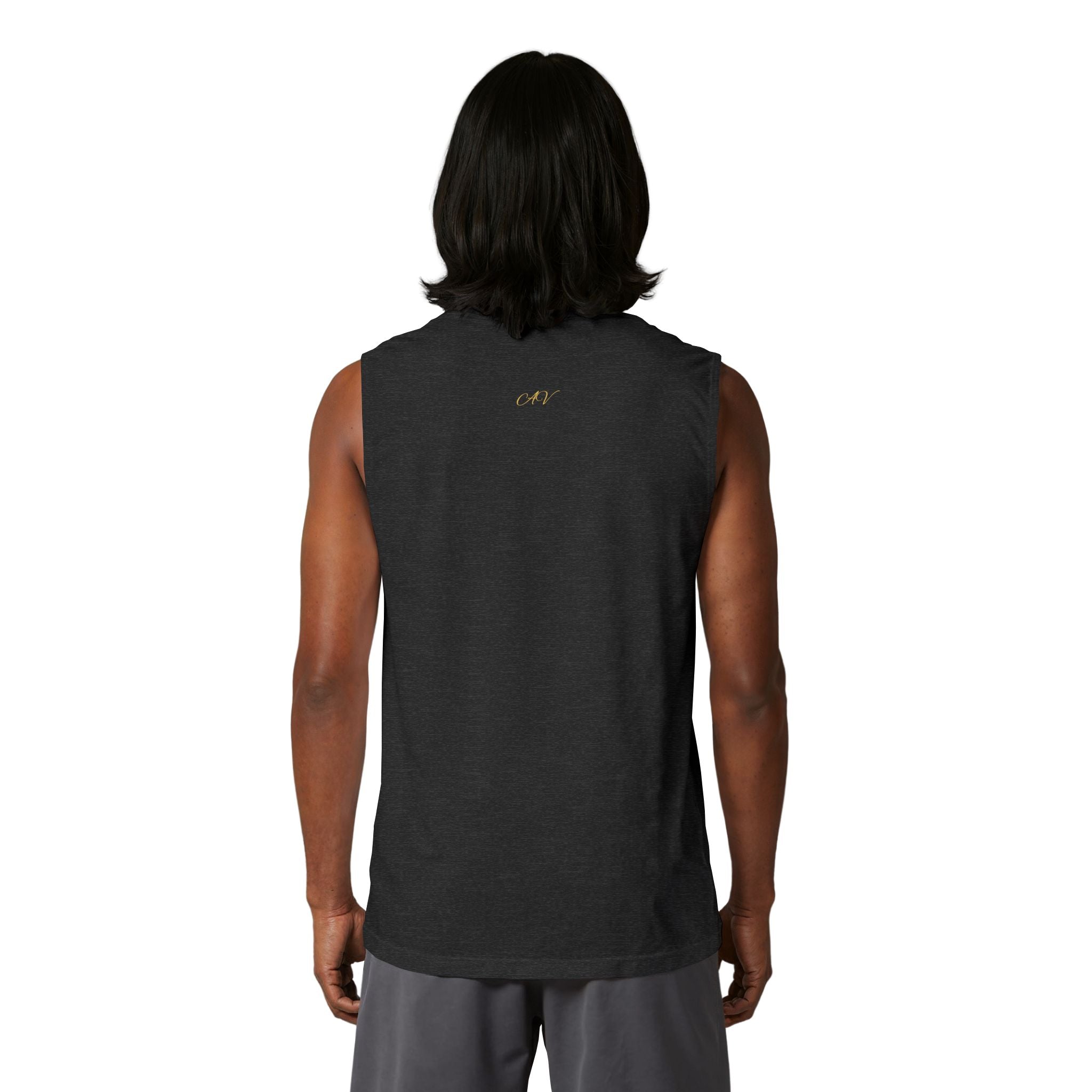 Vintage Glam Portrait Muscle Tank
