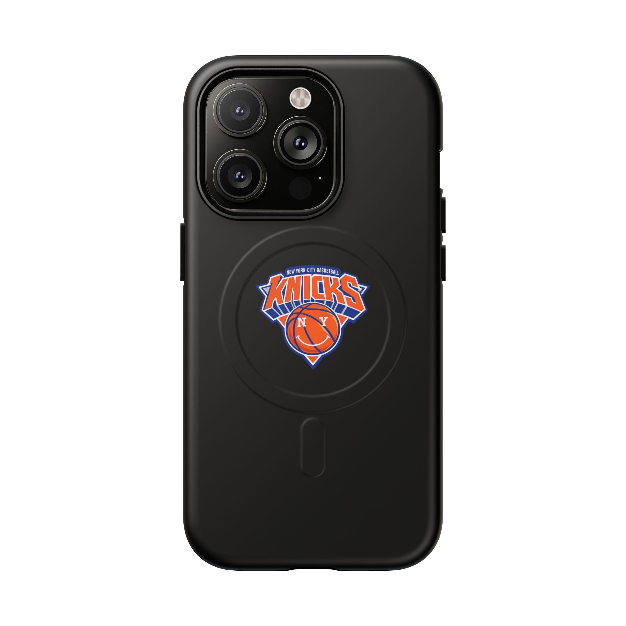 New York Knicks Tough Magnetic Phone Case — Magnetic Shockproof Phone Case with Knicks Logo
