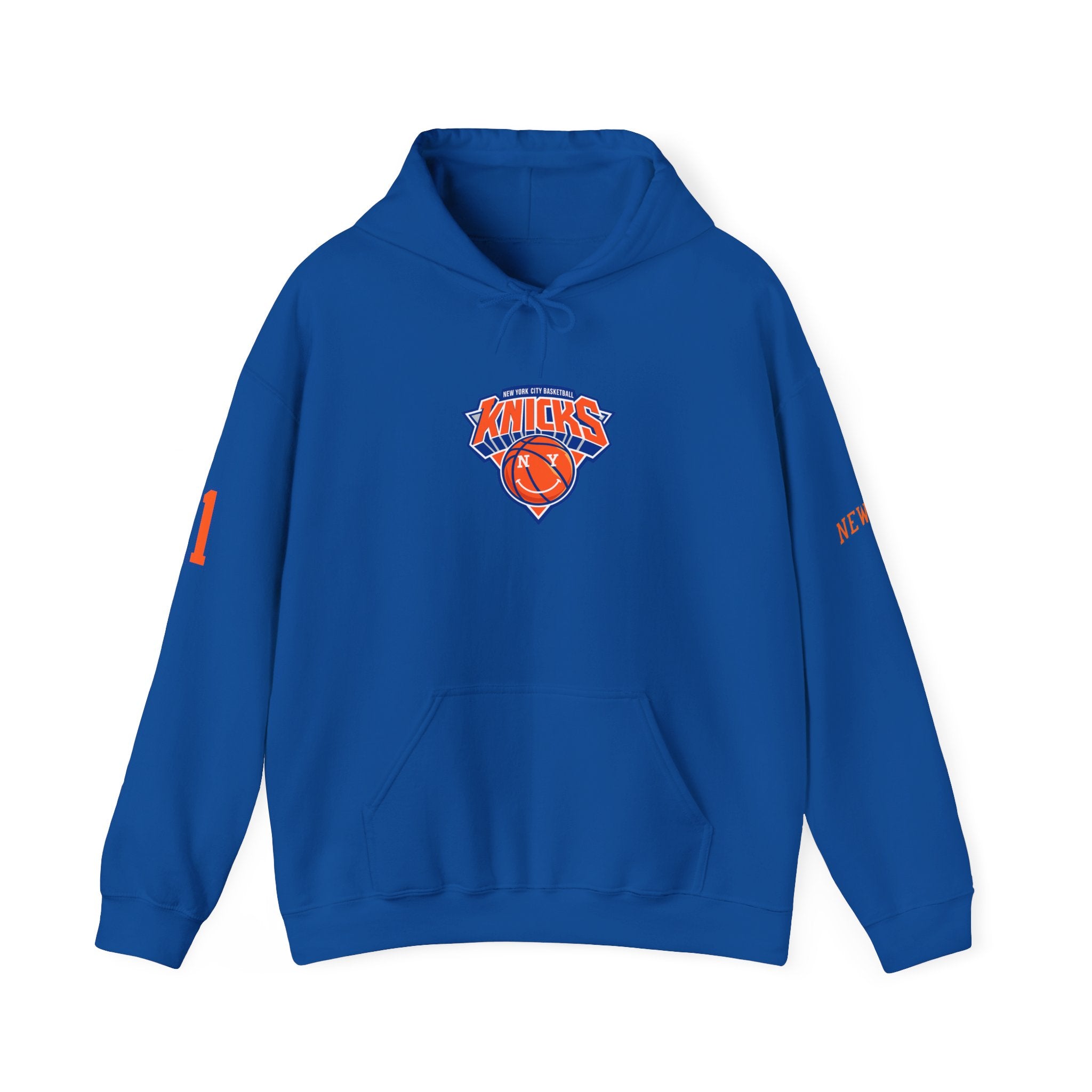 Knicks Jersey Hoodie — Brunson #11 White Basketball Pullover