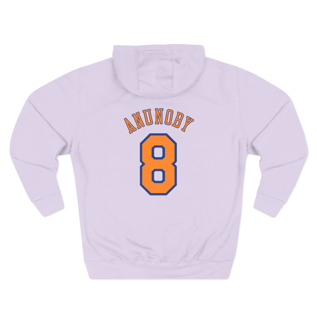 Knicks-Inspired 'Anunoby 8' Basketball Hoodie