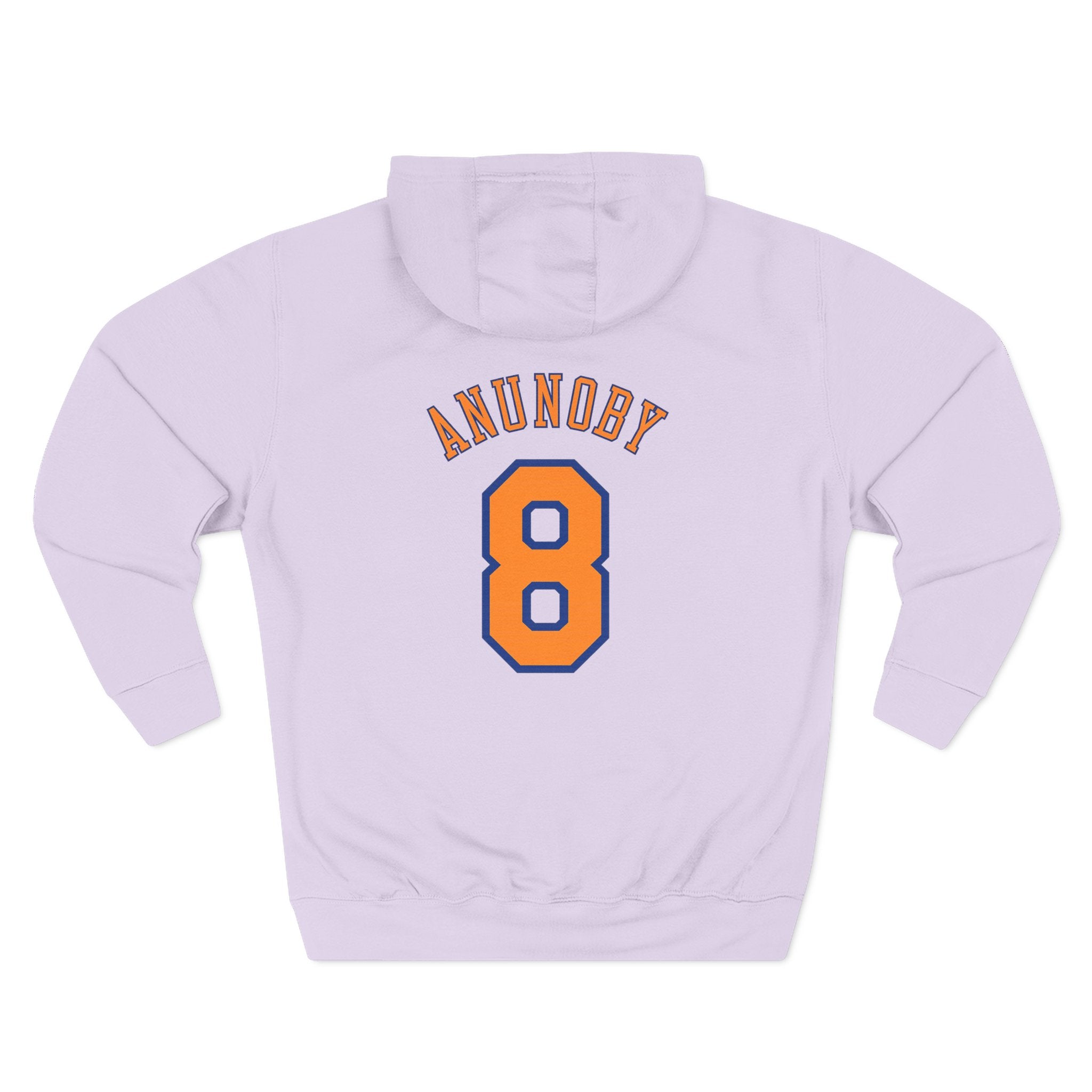 Knicks-Inspired 'Anunoby 8' Basketball Hoodie