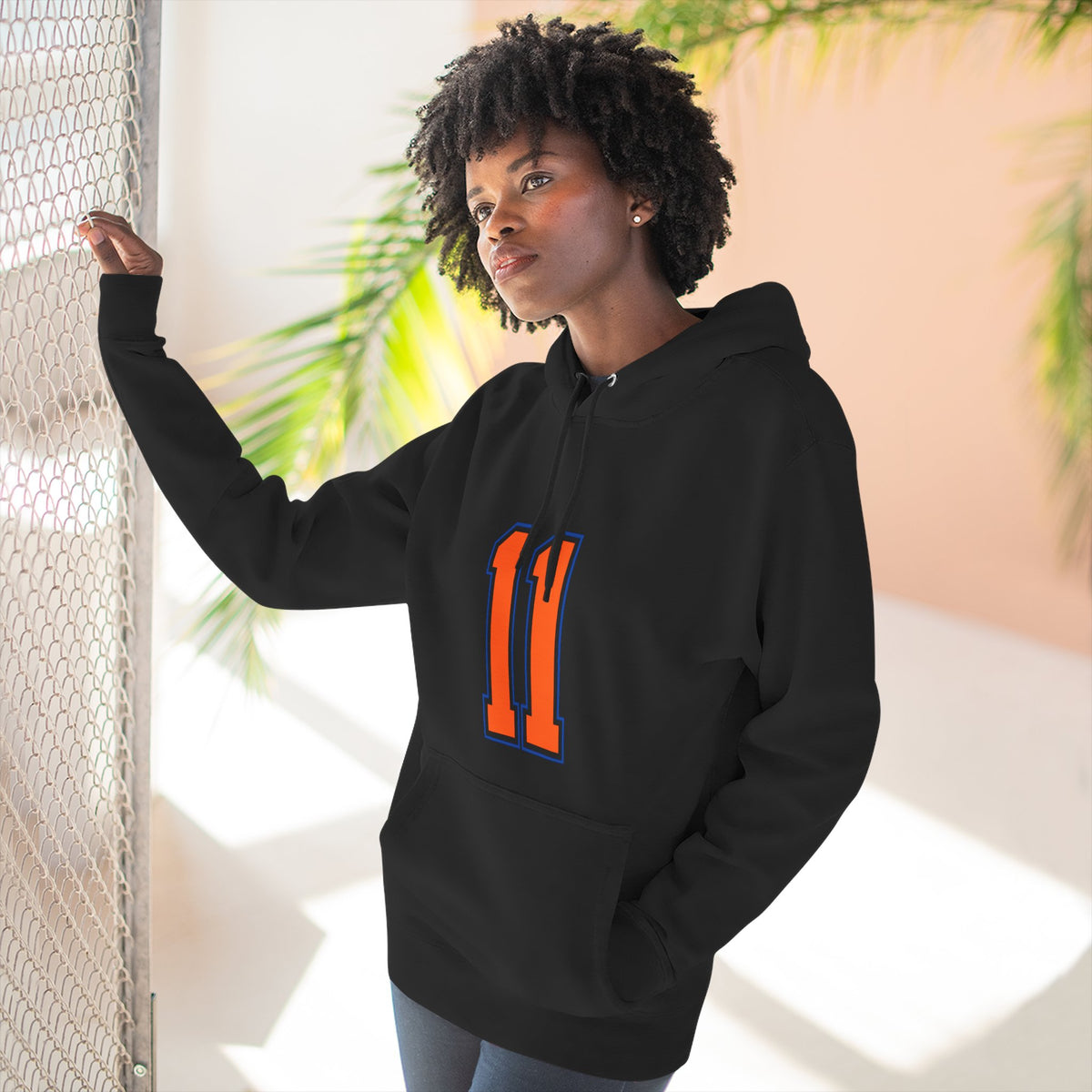 New York Graphic Basketball Fleece Hoodie