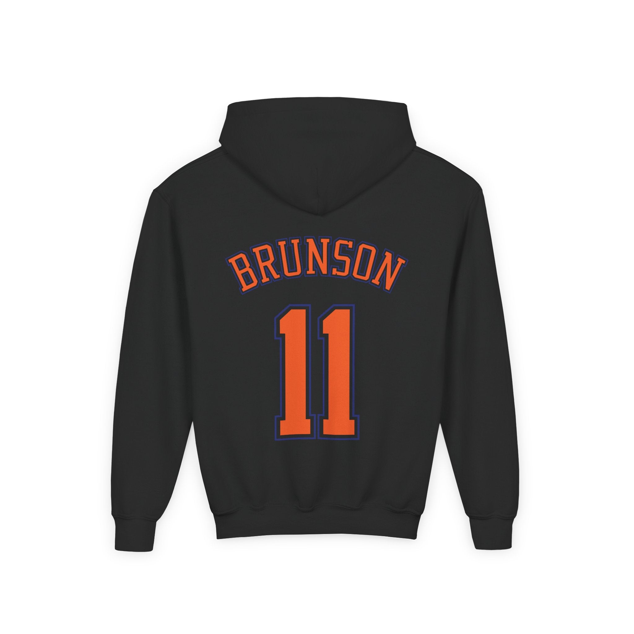 Youth Knicks 'Brunson 11' Basketball Hoodie - Team Logo Youth Sweatshirt