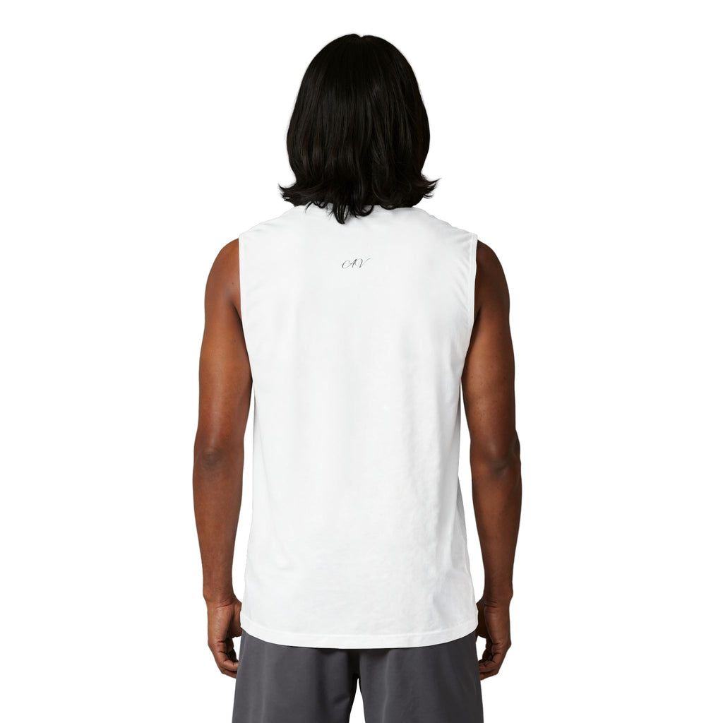 Vintage Glam Portrait Muscle Tank