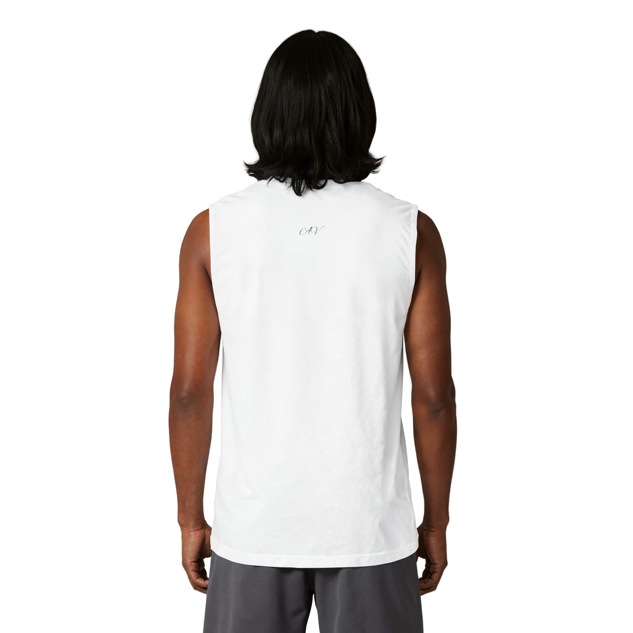 Vintage Glam Portrait Muscle Tank