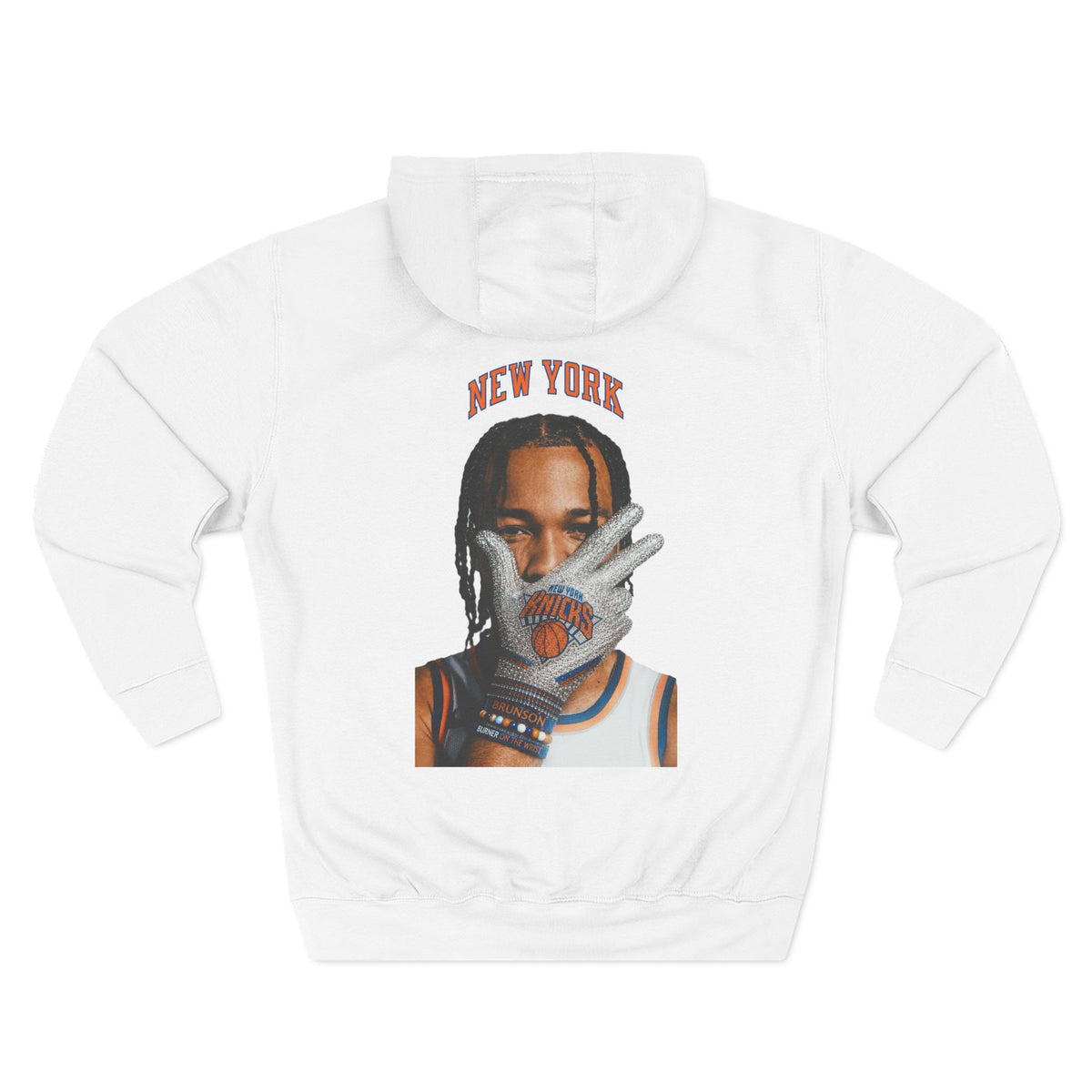 New York Graphic Basketball Fleece Hoodie