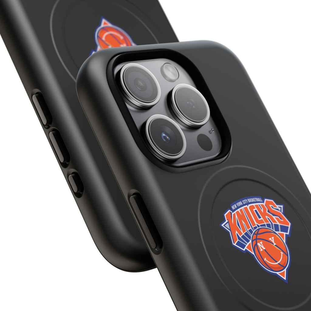 New York Knicks Tough Magnetic Phone Case — Magnetic Shockproof Phone Case with Knicks Logo