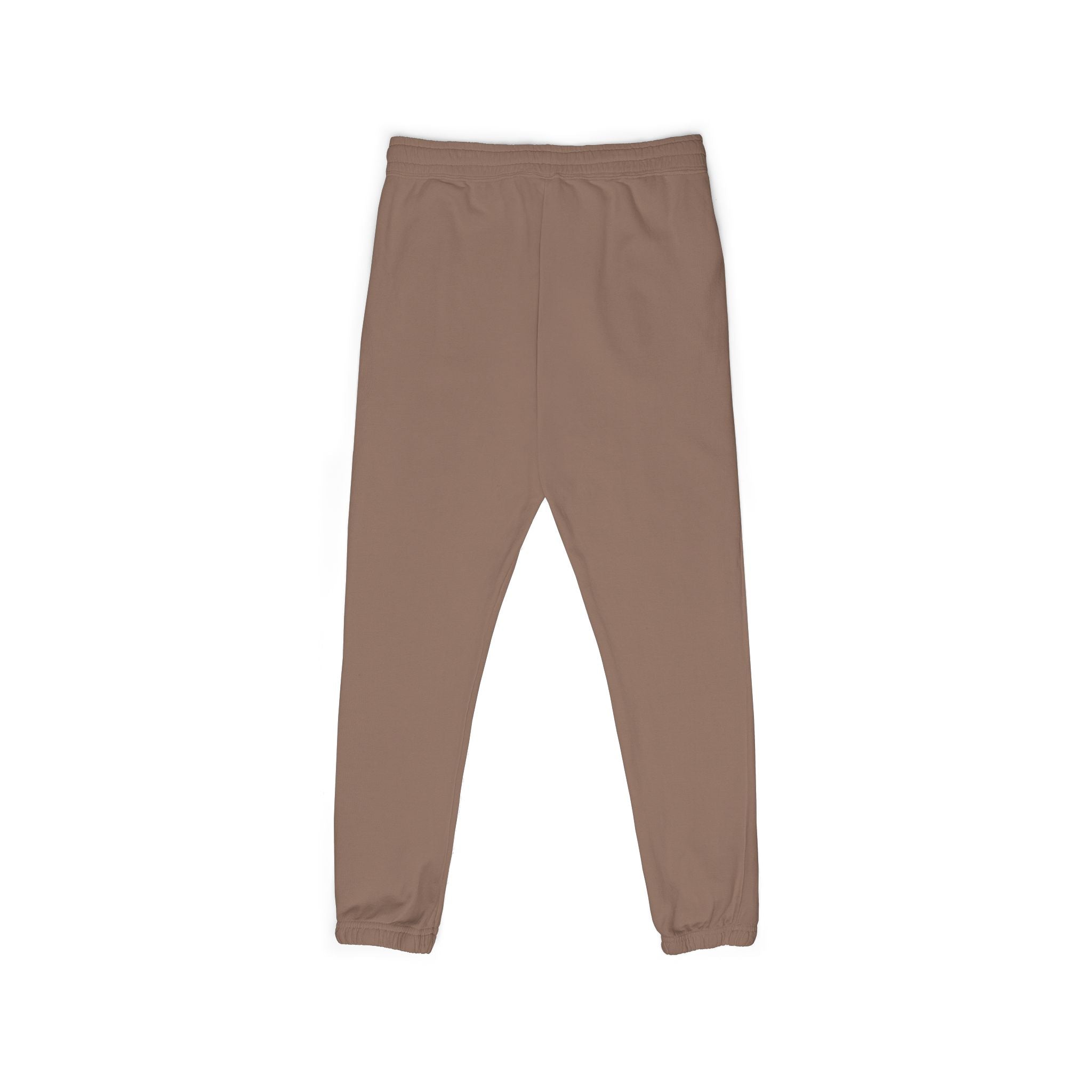 Fleece Sweatpants — Minimal Vertical Script Cozy Joggers