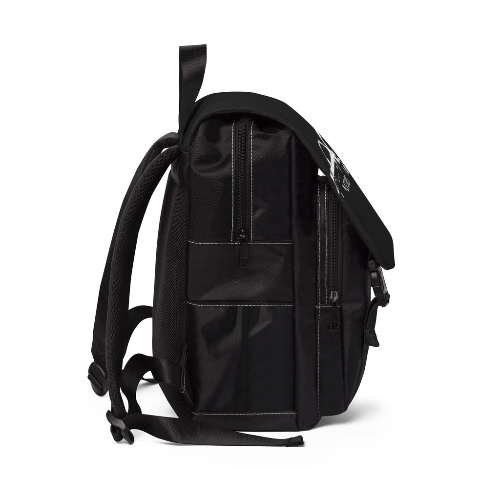Sports Car Silhouette Backpack