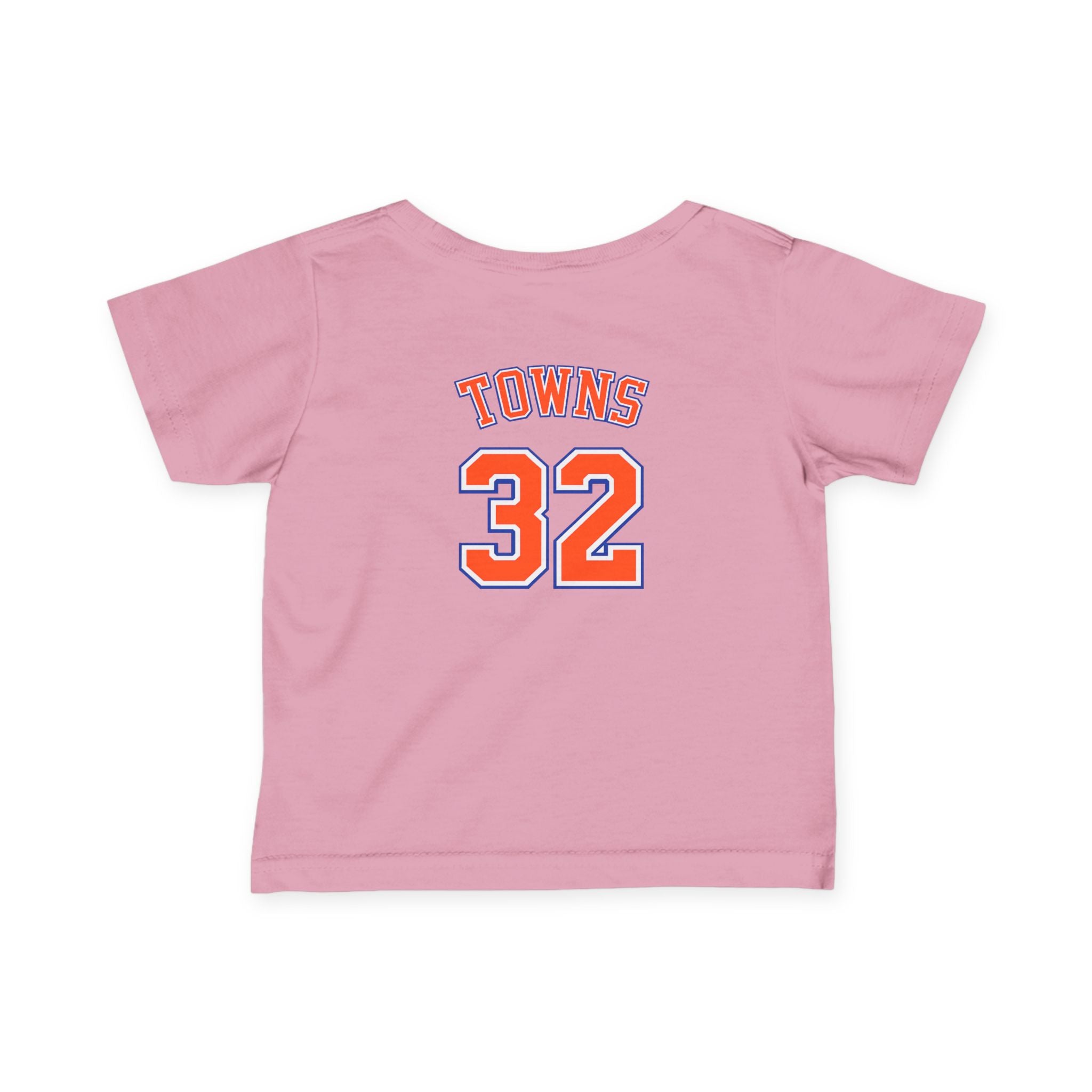 Infant Tee — Knicks 'Towns 32' Baby Jersey Top