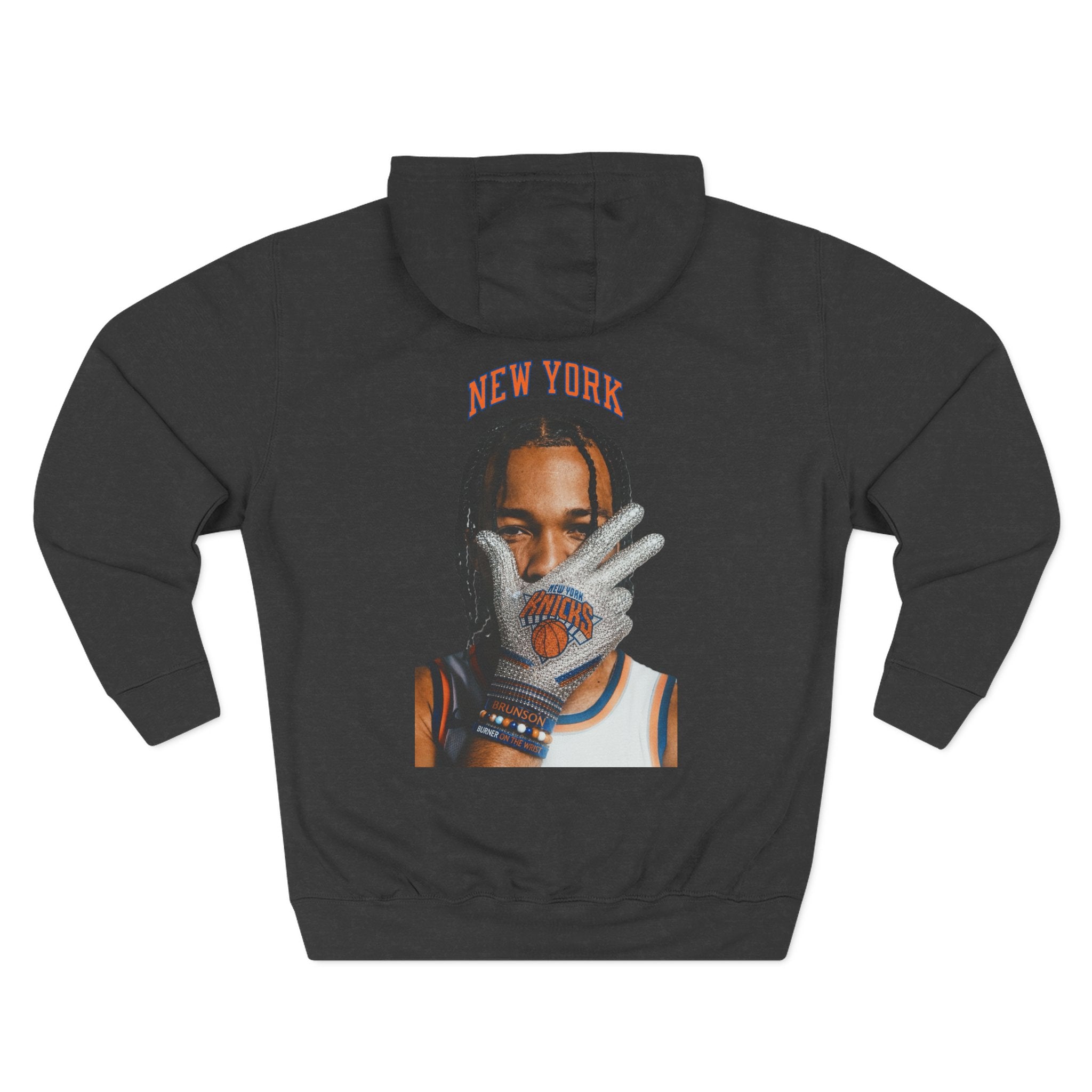 New York Graphic Basketball Fleece Hoodie
