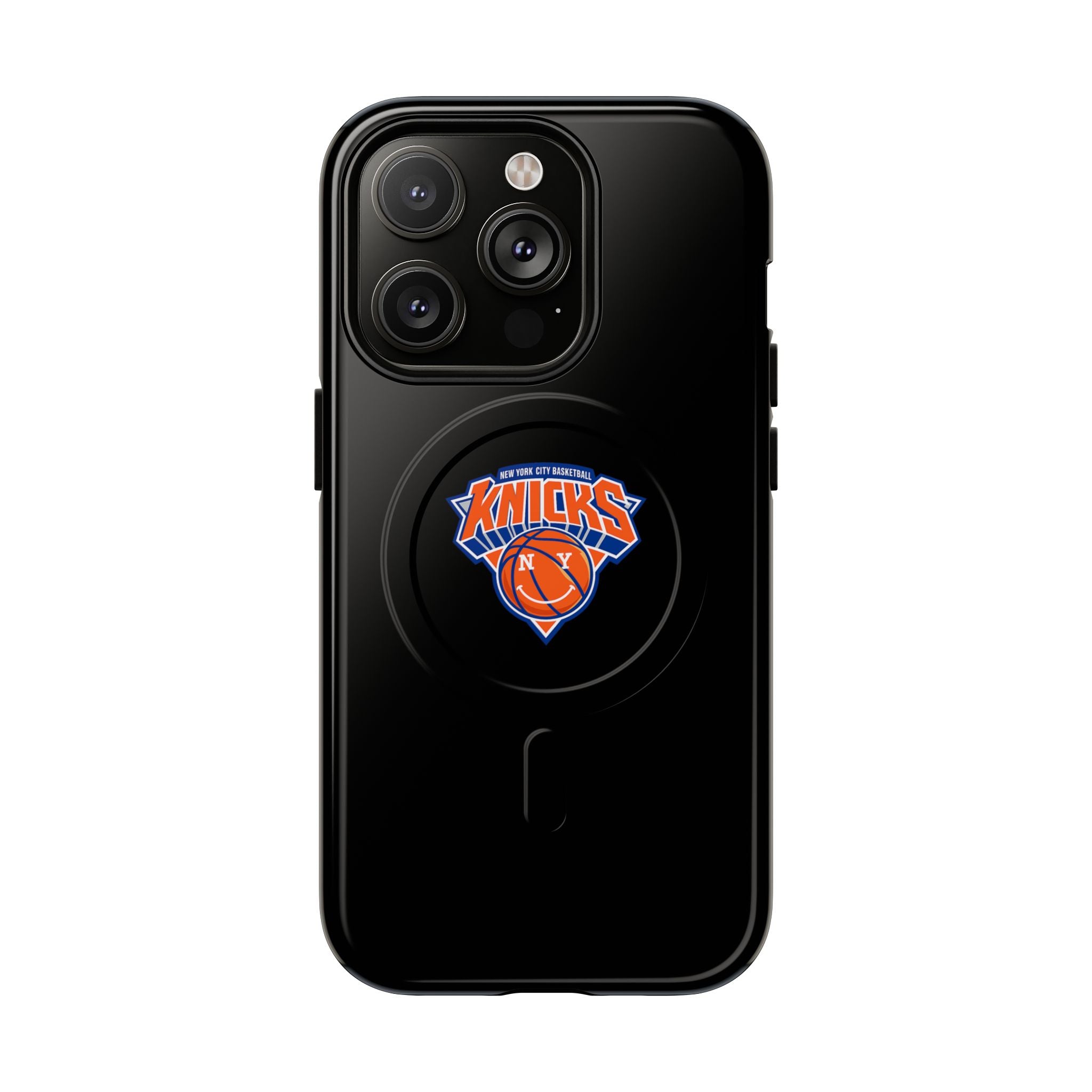 New York Knicks Tough Magnetic Phone Case — Magnetic Shockproof Phone Case with Knicks Logo