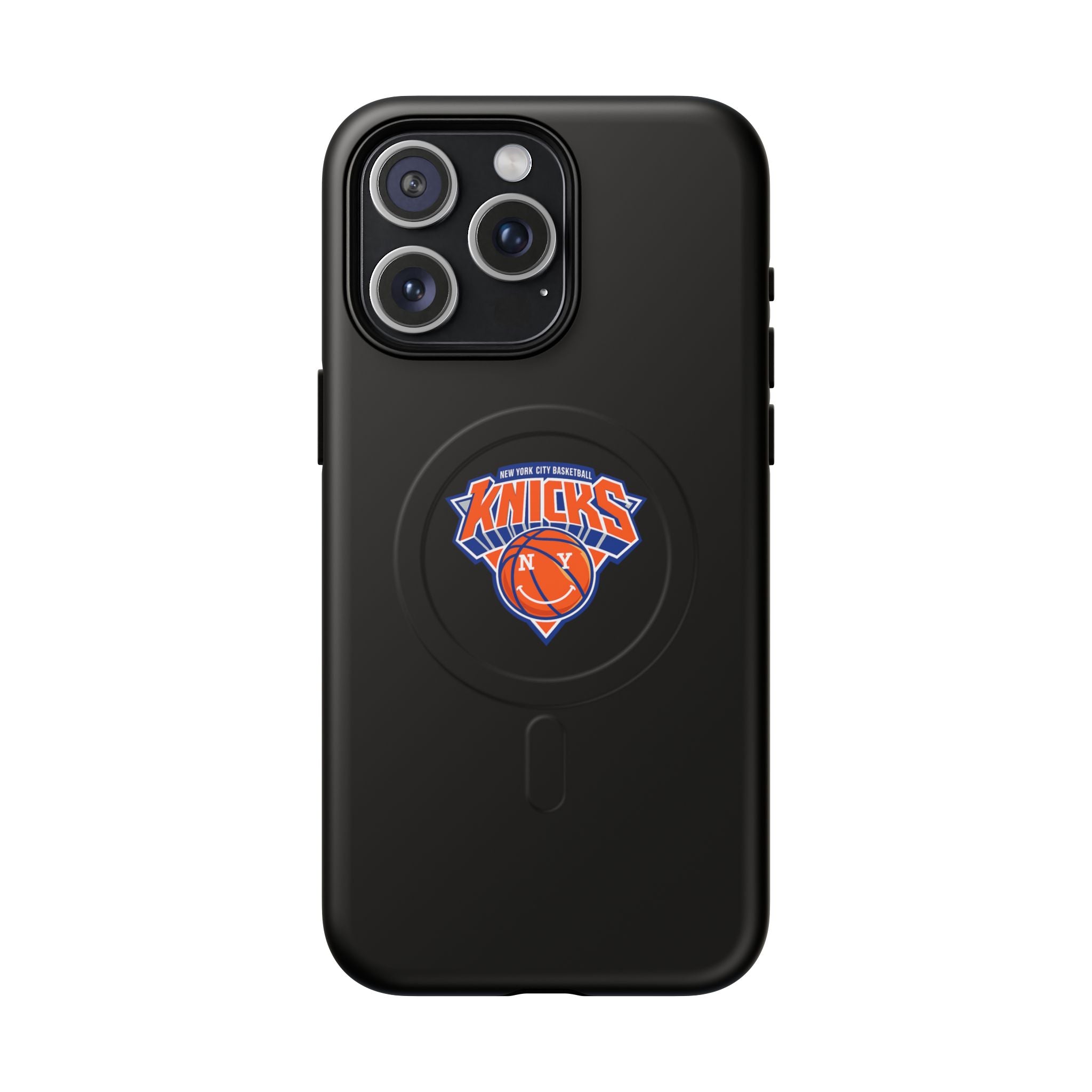 New York Knicks Tough Magnetic Phone Case — Magnetic Shockproof Phone Case with Knicks Logo
