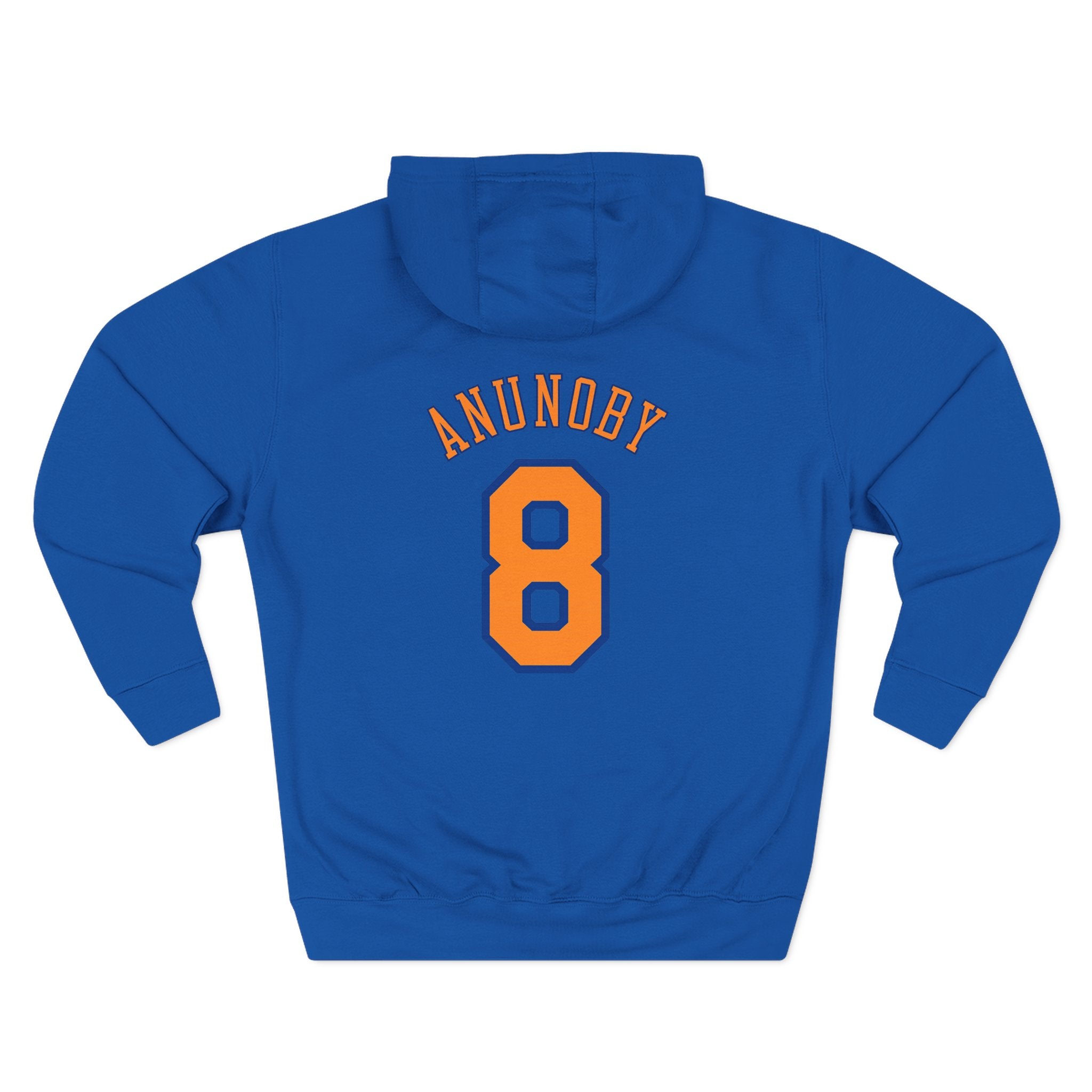 Knicks-Inspired 'Anunoby 8' Basketball Hoodie
