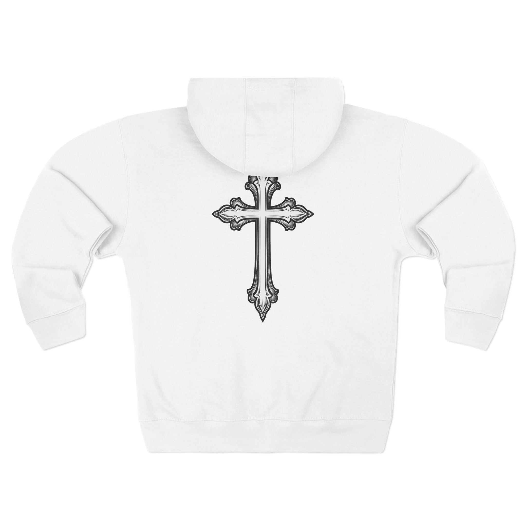 Cross Zip Hoodie