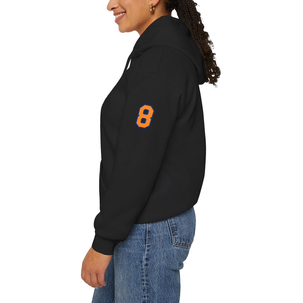 Knicks #8 Anunoby Basketball Hoodie — NYR Team Logo Back Number Sweatshirt