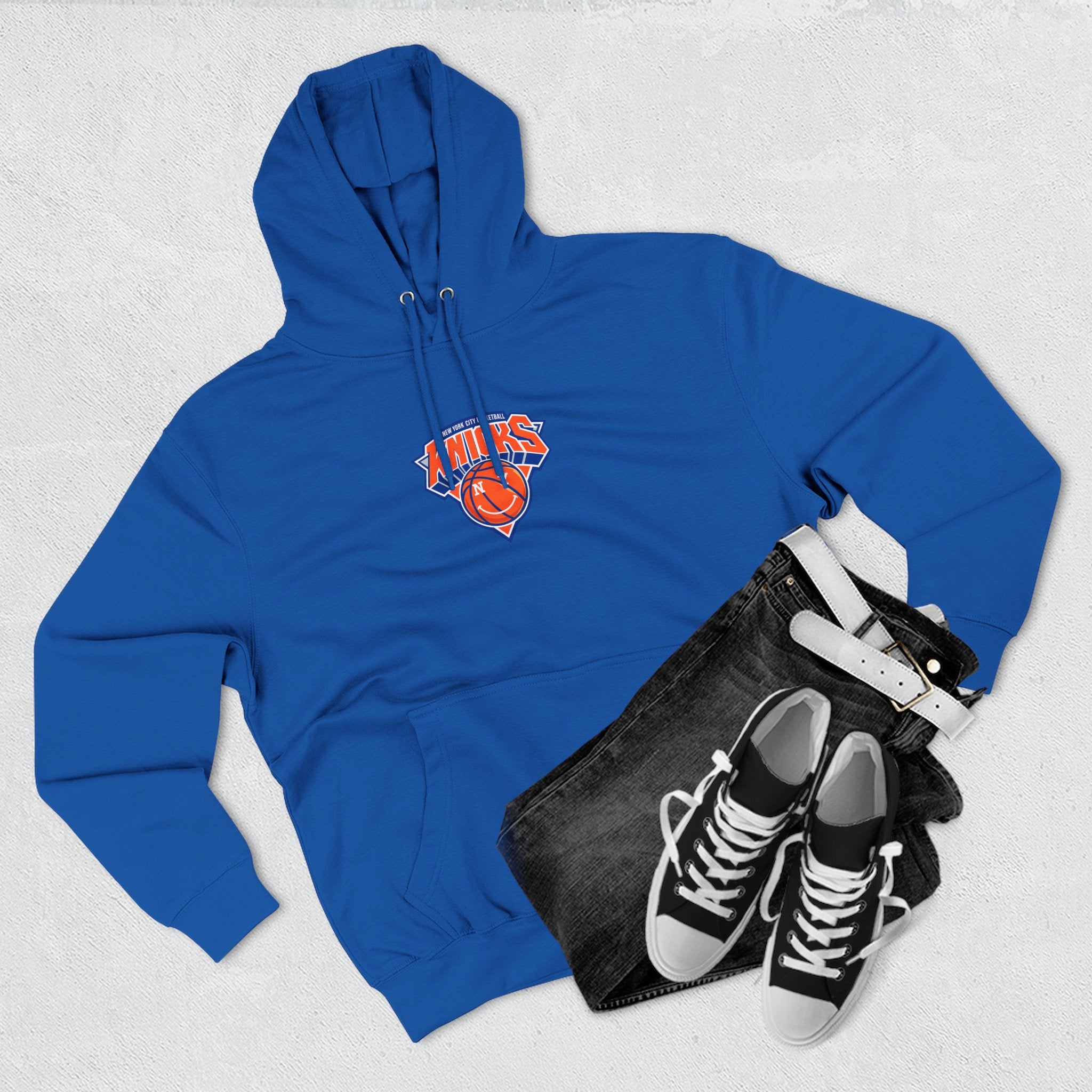 Knicks-Inspired 'Anunoby 8' Basketball Hoodie