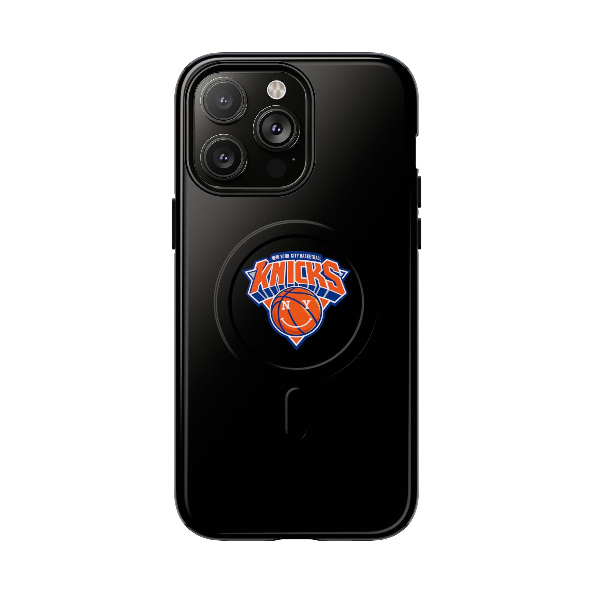 New York Knicks Tough Magnetic Phone Case — Magnetic Shockproof Phone Case with Knicks Logo