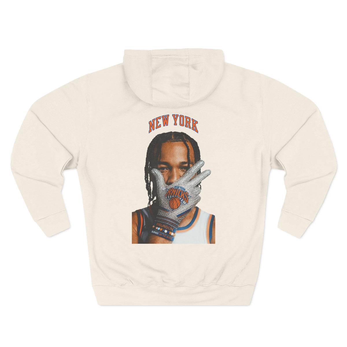 New York Graphic Basketball Fleece Hoodie
