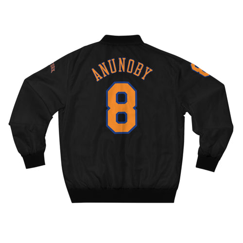 Anunoby #8 Knicks Bomber Jacket — Men’s Basketball Team Jacket