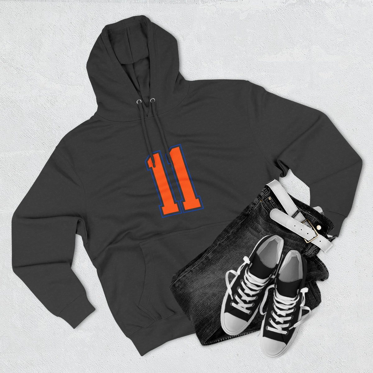 New York Graphic Basketball Fleece Hoodie