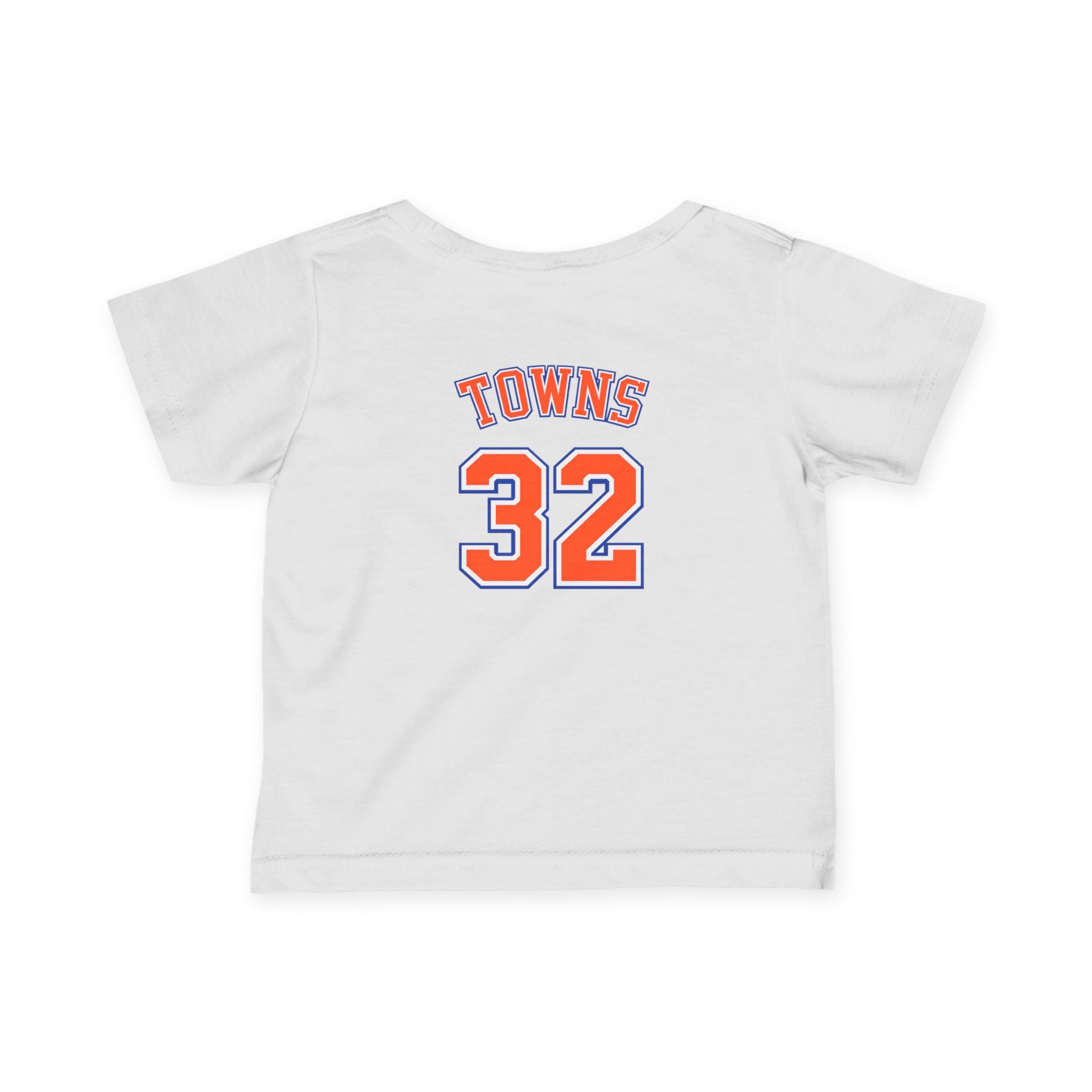 Infant Tee — Knicks 'Towns 32' Baby Jersey Top