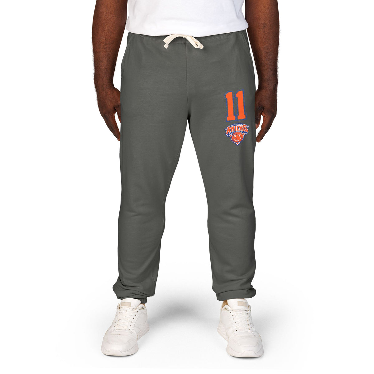 Embroidered Number 11 Tiger Crest Sweatpants