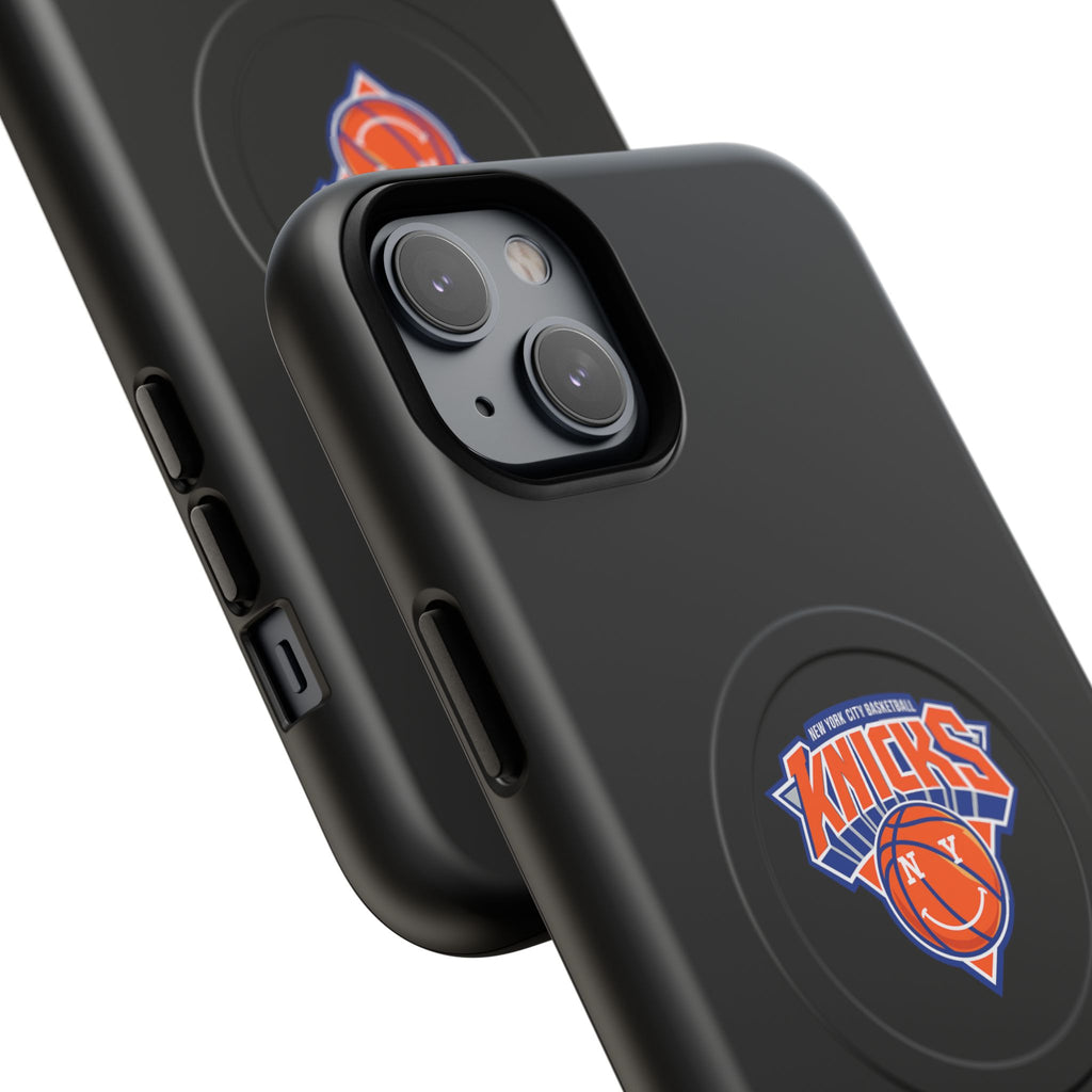 New York Knicks Tough Magnetic Phone Case — Magnetic Shockproof Phone Case with Knicks Logo